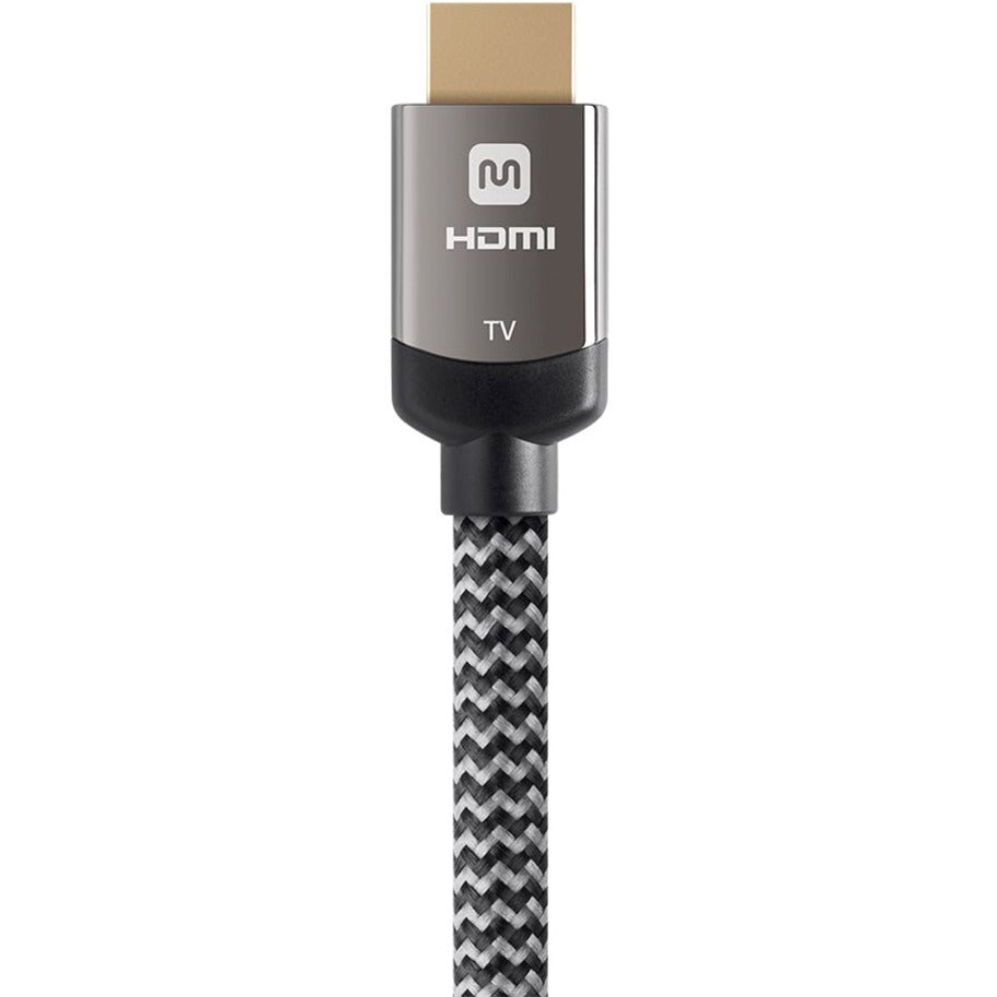 Monoprice 13760 Luxe Series CL3 Active High Speed HDMI Cable, 50ft, Flexible, Flame Retardant, 18 Gbit/s