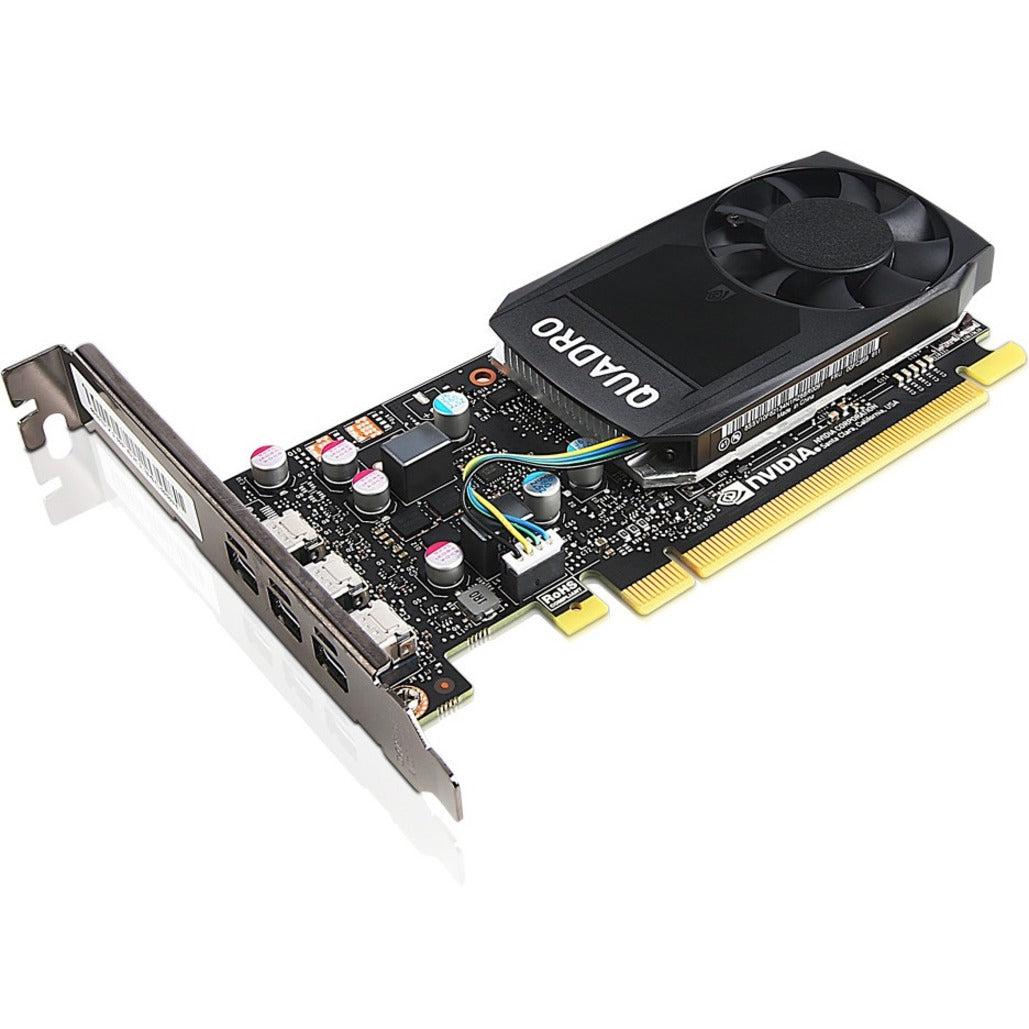 Lenovo 4X60N86657 NVIDIA Quadro P400 Graphic Card, 2 GB GDDR5, PC-Compatible