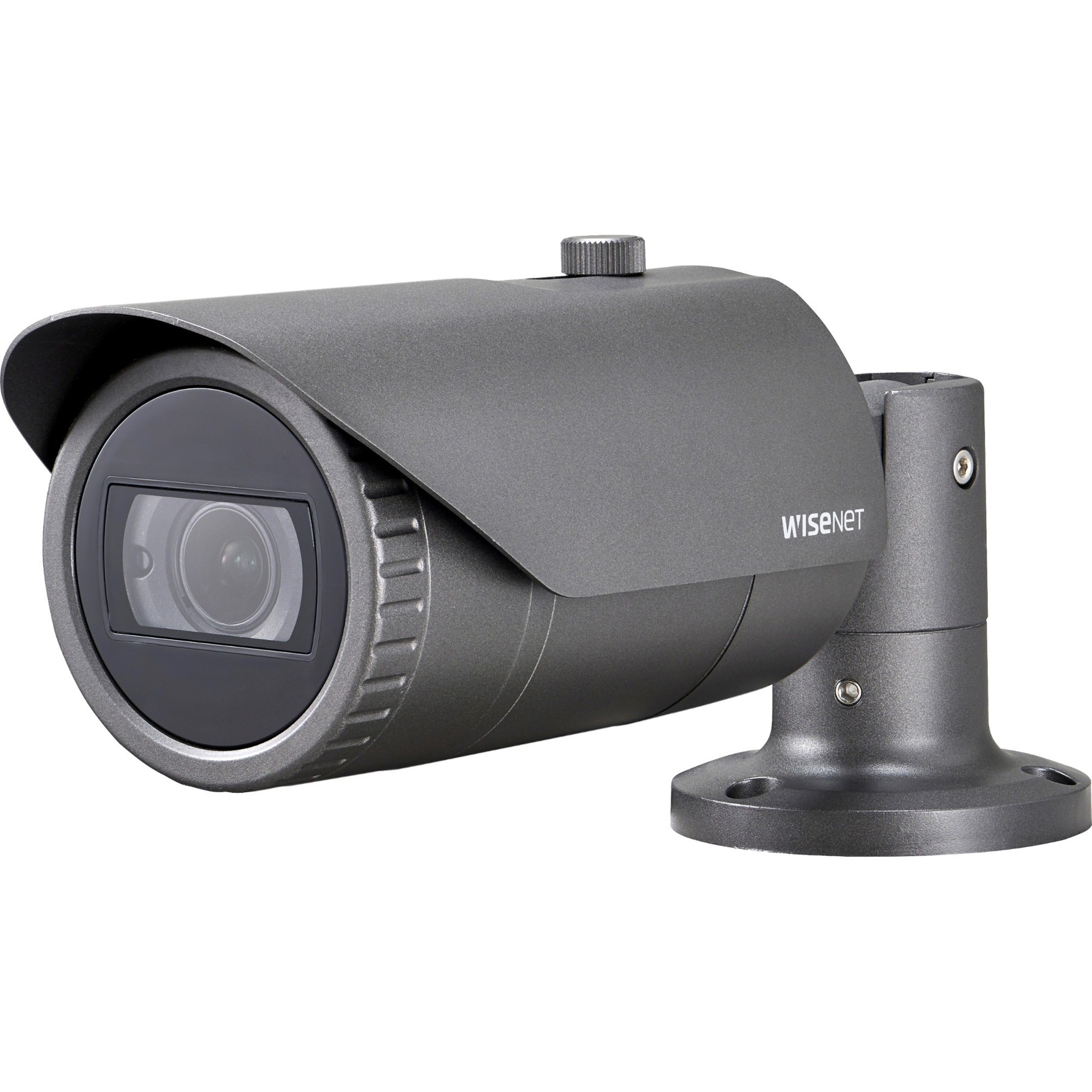 Wisenet HCO-6080R 2MP Analog HD IR Bullet Surveillance Camera, Full HD1080P30FPS, Varifocal Lens, 3.1x Optical Zoom, Privacy Masking, Motion Detection, IP66 Ingress Protection