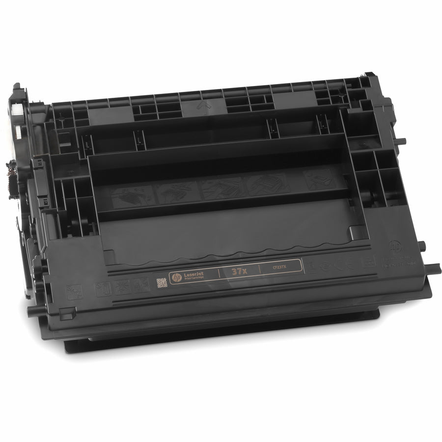 Toner Cartridge, HP 37X, 25,000 Page Yield, Black (CF237X)