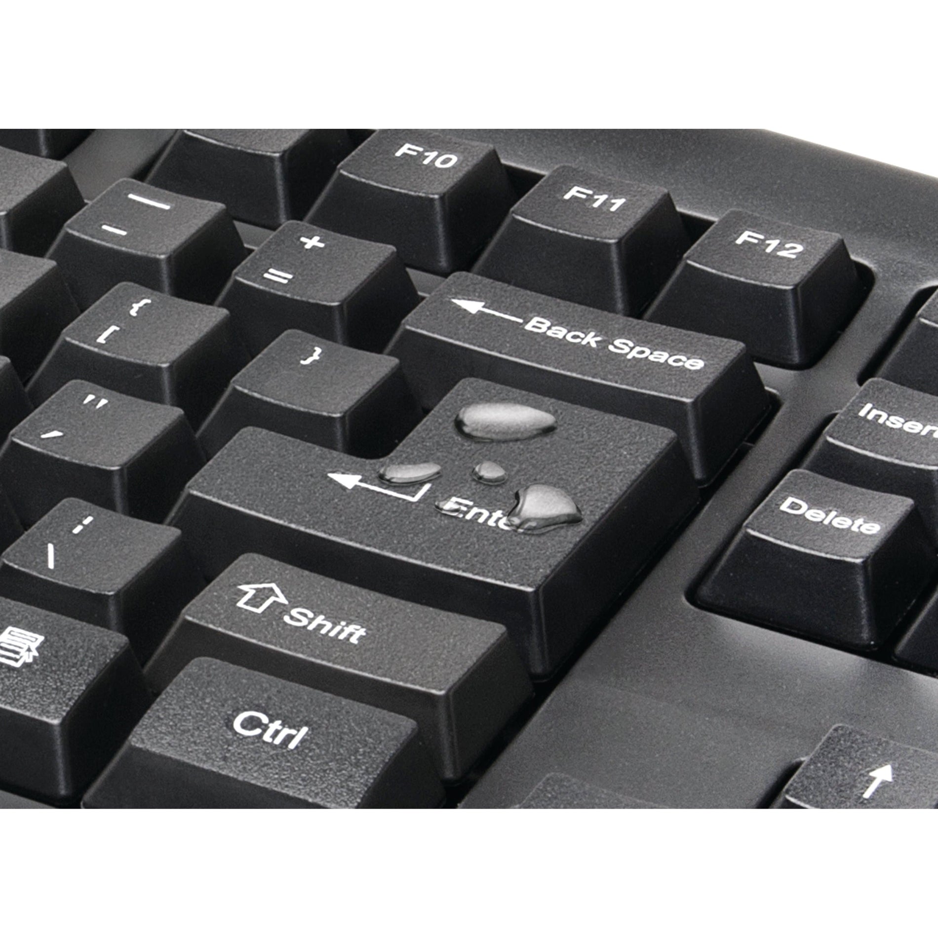 Kensington K75231US Keyboard for Life Wireless Desktop Set, Spill Proof, Full-size Keyboard, Plug & Play