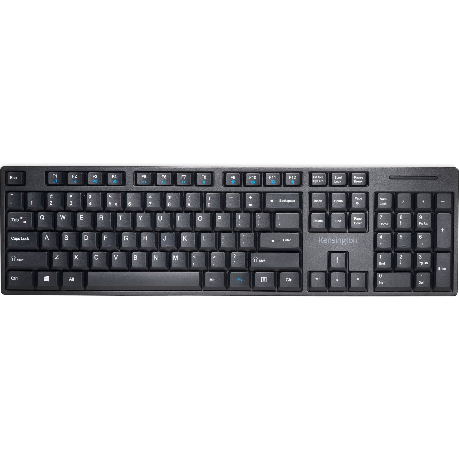 Kensington K75229US Pro Fit Low-Profile Wireless Keyboard Kompaktes und zuverlässiges Schreiberlebnis