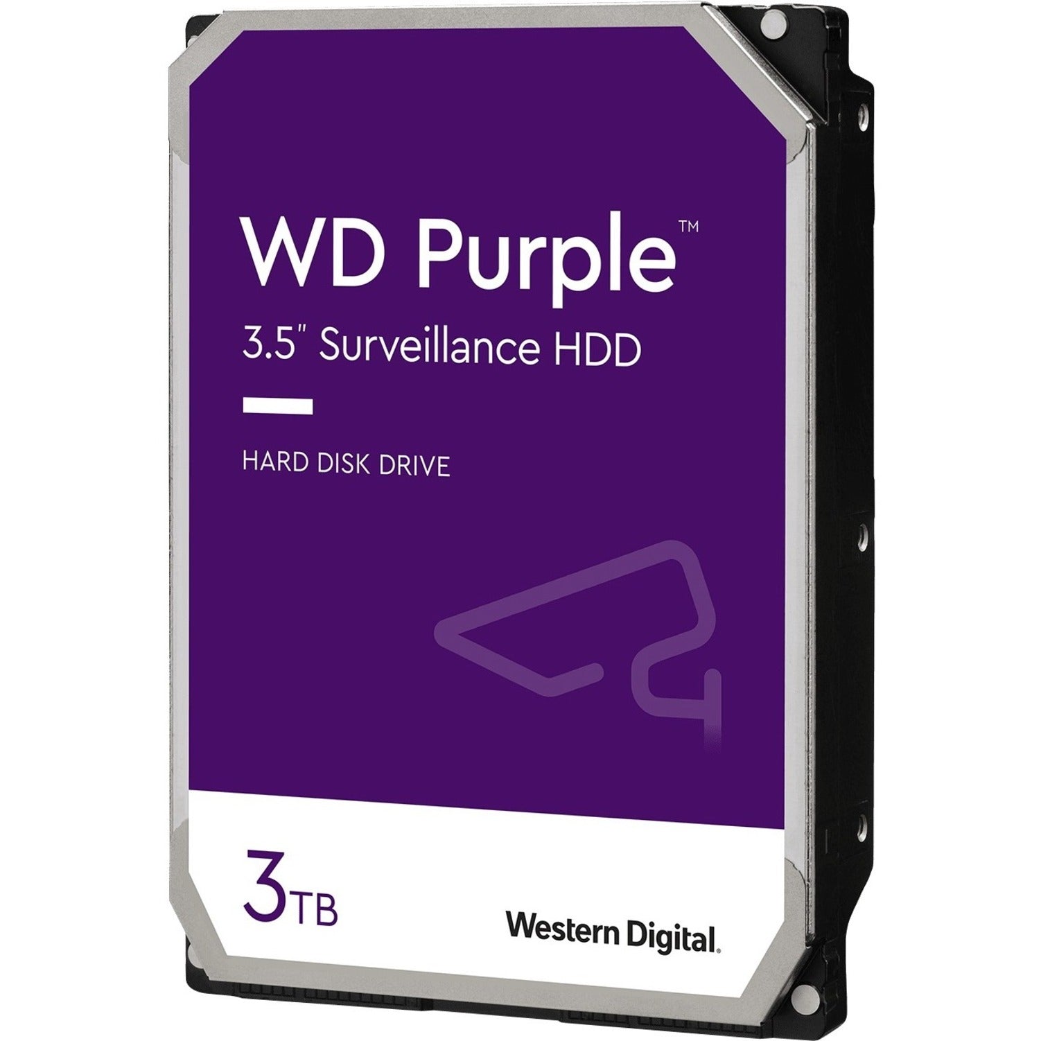 Western Digital Purple 3TB Surveillance Hard Drive - Reliable Storage Solution for Network Video Recorders [Discontinued]