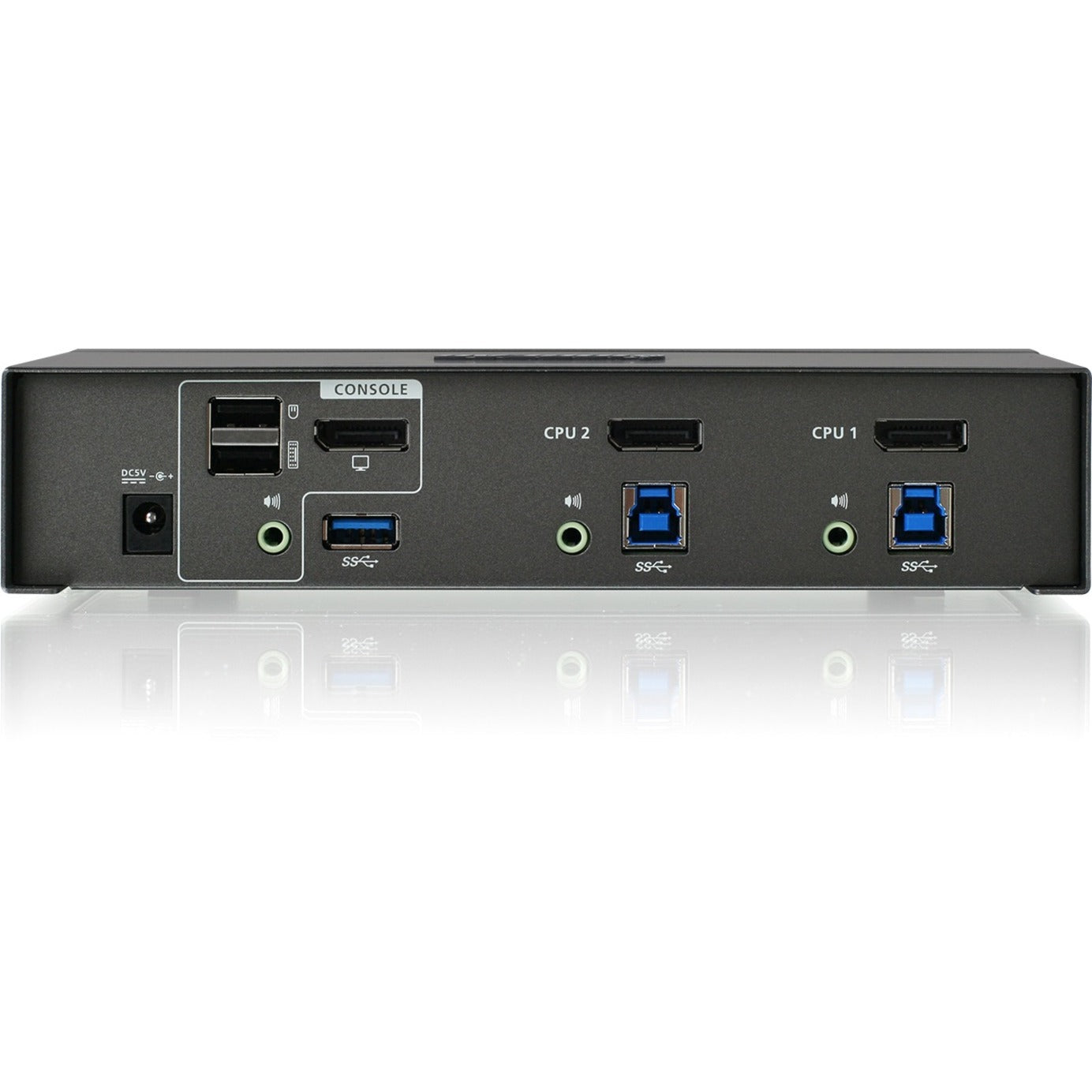 IOGEAR GCS1902 2-Port DisplayPort KVMP Switch with USB 3.0 Hub, Expand USB 3.0 Peripherals Connection