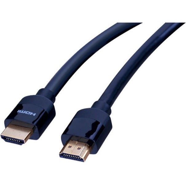 W Box HDMIP12 12 FT High Speed Hdmi Cable with Ethernet, 18 Gbit/s Data Transfer Rate, 3840 x 2160 Supported Resolution, Black