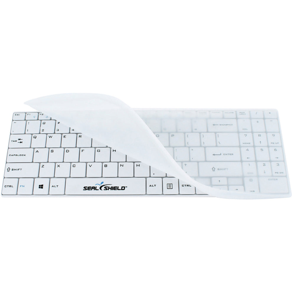 Seal Shield SSWKSV099 Cleanwipe Waterproof Keyboard, USB Cable, QWERTY Layout, English (US), Windows/Mac Compatible