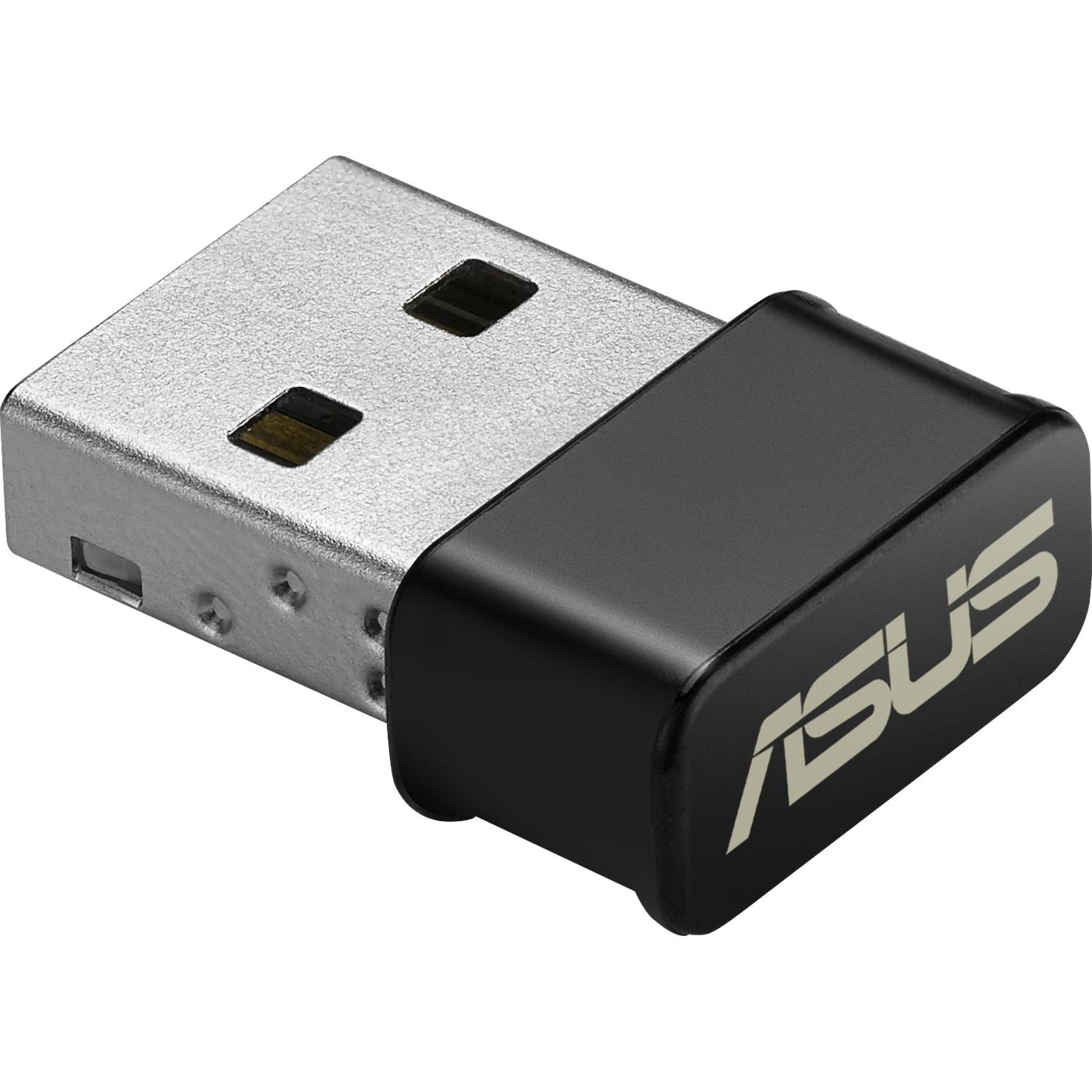 Asus USB-AC53 NANO AC1200 Dual-band USB Wi-Fi Adapter, 1.17 Gbit/s Wireless Transmission Speed