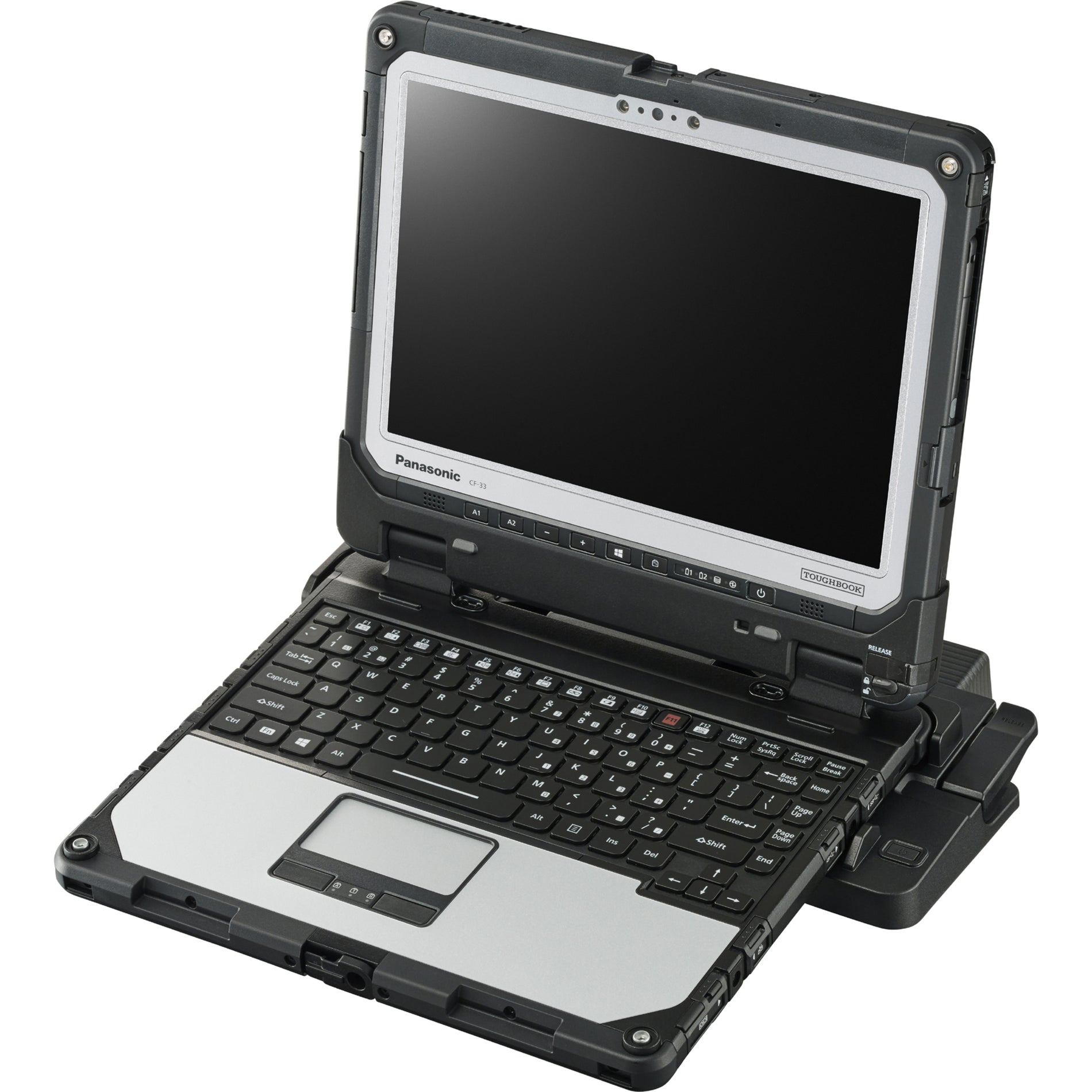 Panasonic CF-VEB331U Desktop Port Replicator, USB Type C Docking Station with VGA, HDMI, Serial, and USB Ports