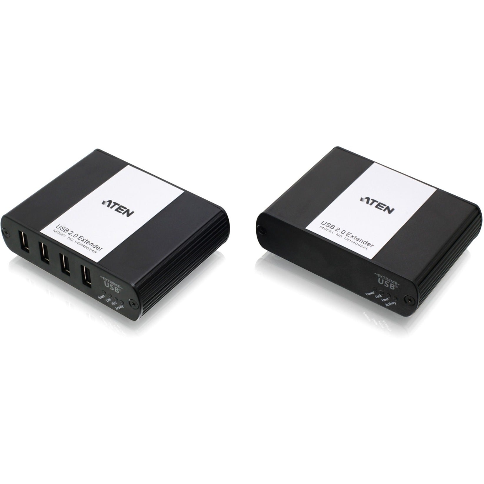 ATEN UEH4002A 4-port USB 2.0 Cat 5 Extender (up to 100m), Extend USB Connections up to 328ft
