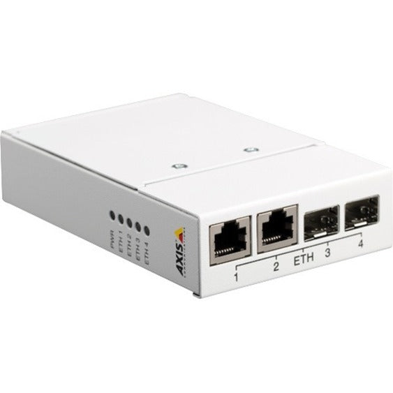 AXIS 5901-261 T8606 Transceiver/Media Converter, 2 Network Ports, Optical Fiber and Twisted Pair Supported