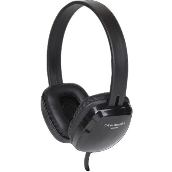 Cyber Acoustics ACM-6005 USB Stereo Headphones, Binaural Over-the-head, Adjustable Headband, Durable