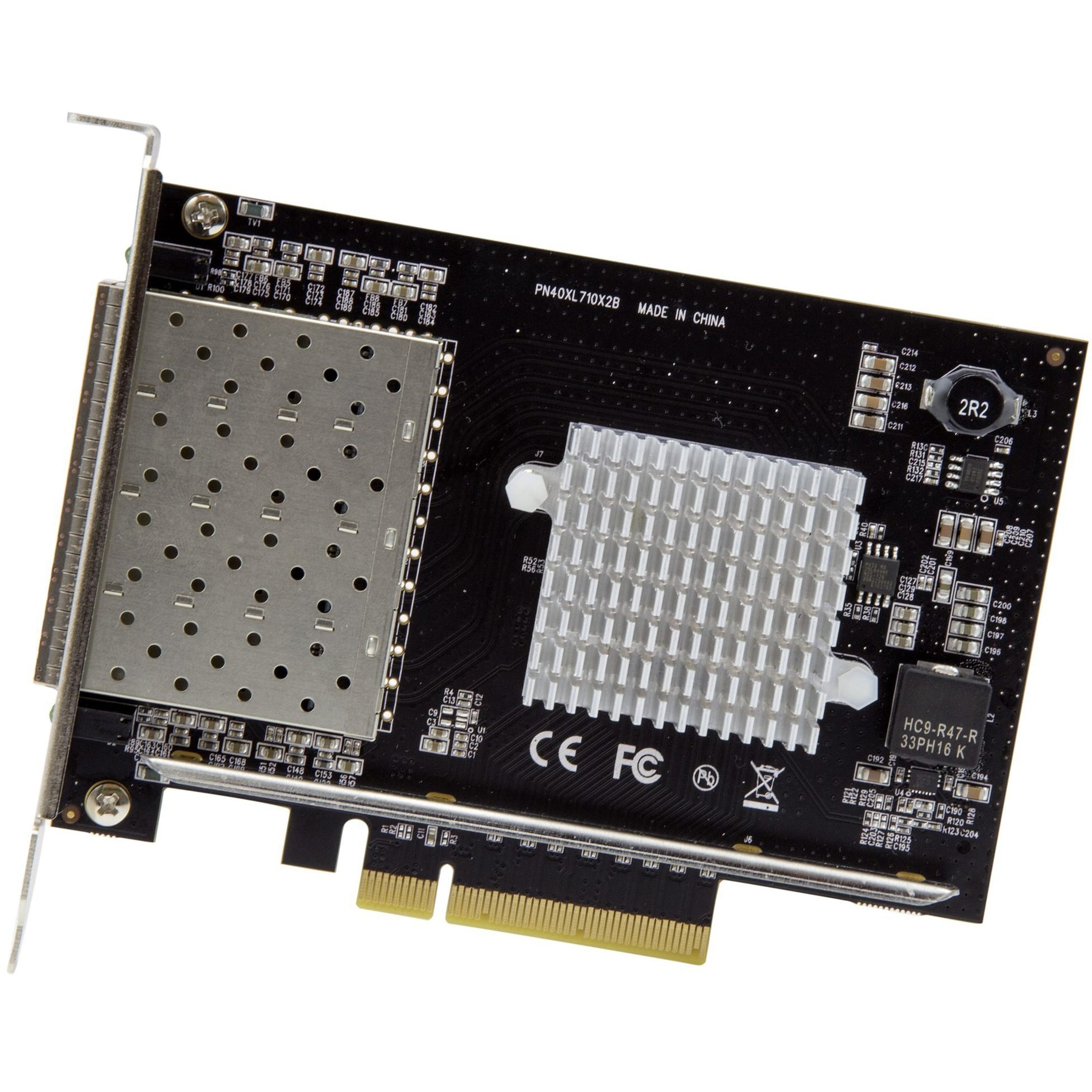 StarTech.com PEX10GSFP4I Quad-Port SFP+ Server Network Card - Intel XL710 Chip, 10Gigabit Ethernet Card