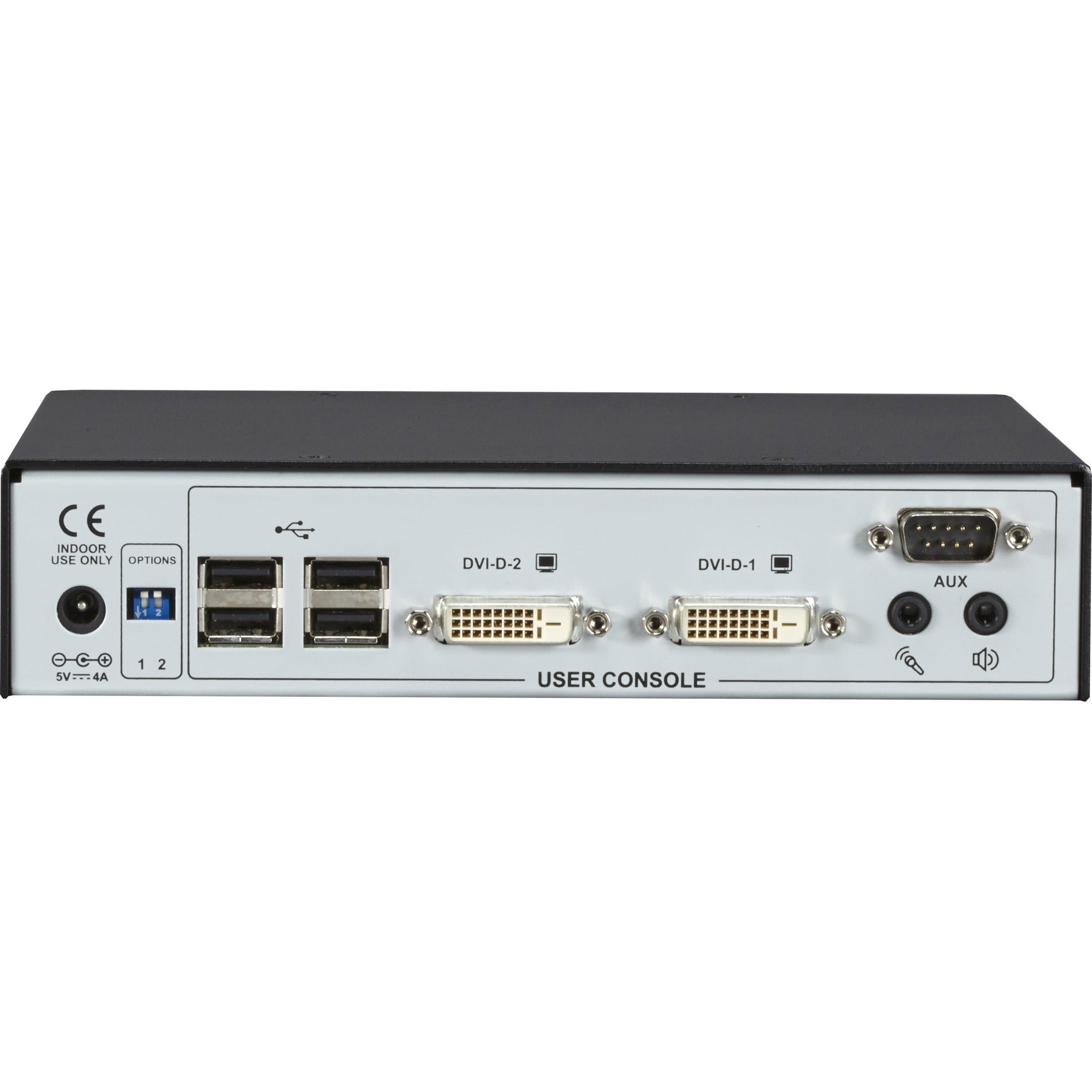 Black Box ACR1020A-R Agility KVM-Over-IP Matrix, Dual-Head DVI-D, USB 2.0, KVM Receiver, Full HD, 1920 x 1080