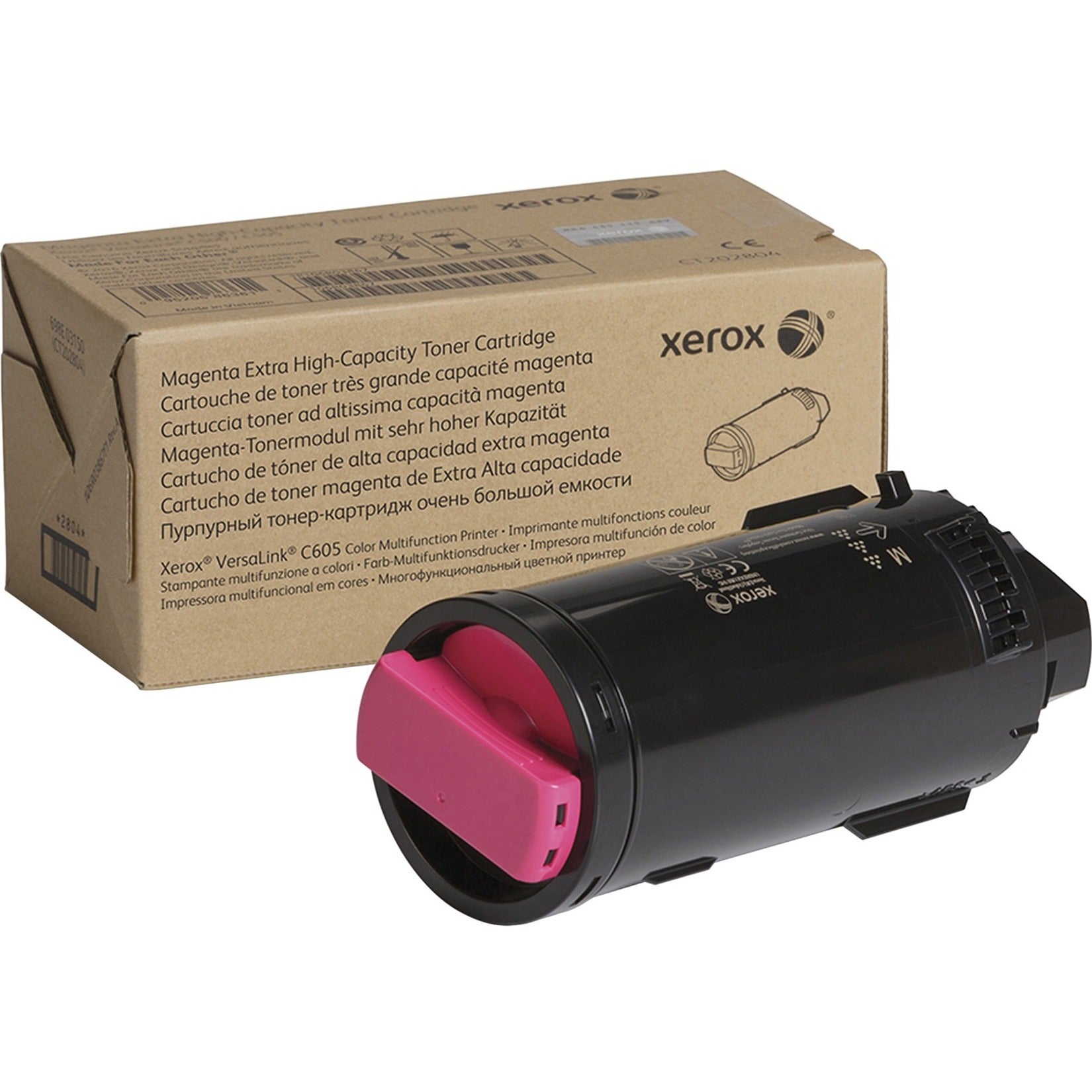 Xerox 106R04011 Toner Cartridge, Extra High Yield, Magenta, 16800 Pages