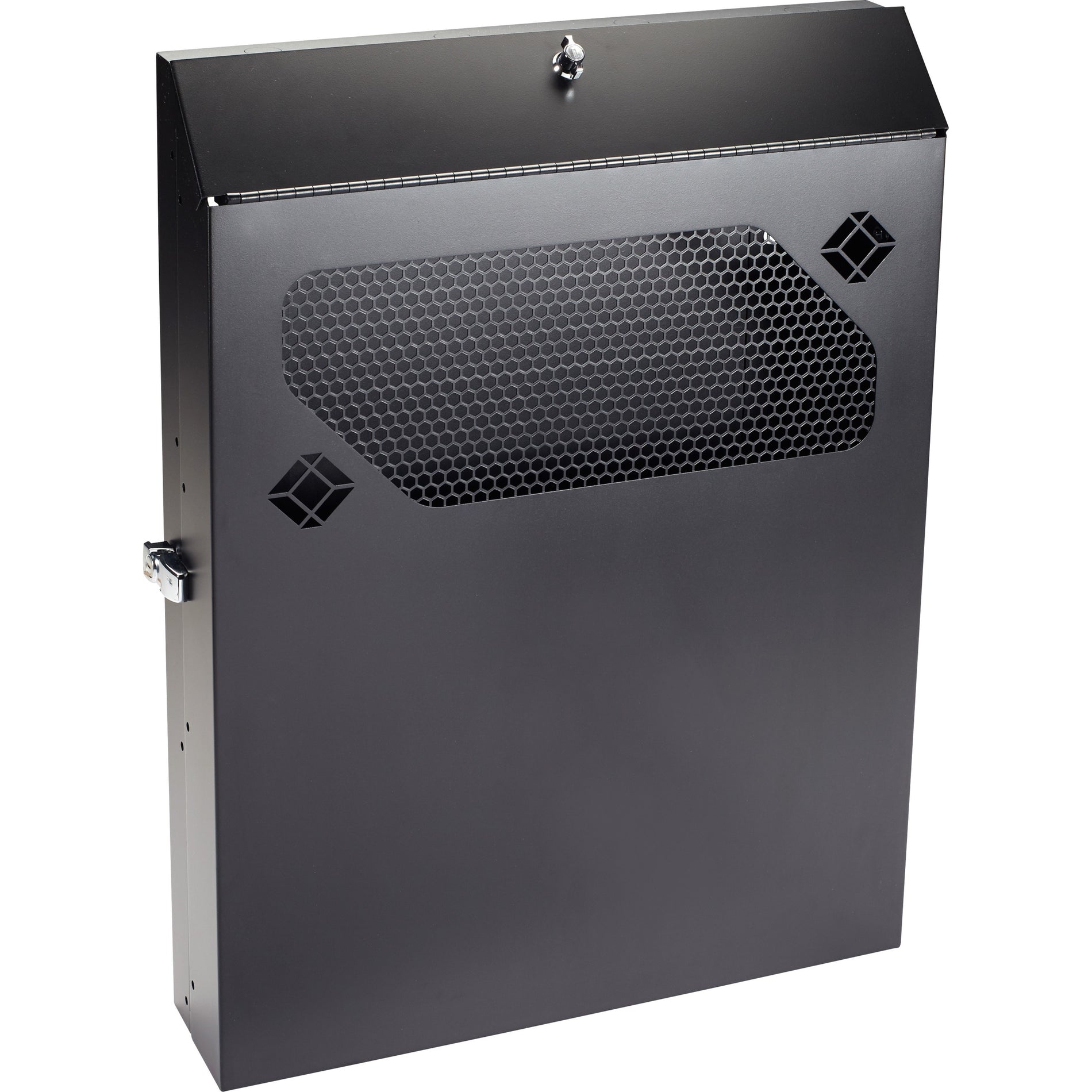 Black Box RMT351A Low-Profile Vertical Wallmount Cabinet - 2U, 24" D Equipment, TAA Compliant, Taiwan Origin