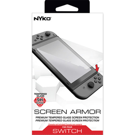 Nyko Screen Armor for Nintendo Switch - Tempered Glass Screen Protector [Discontinued]