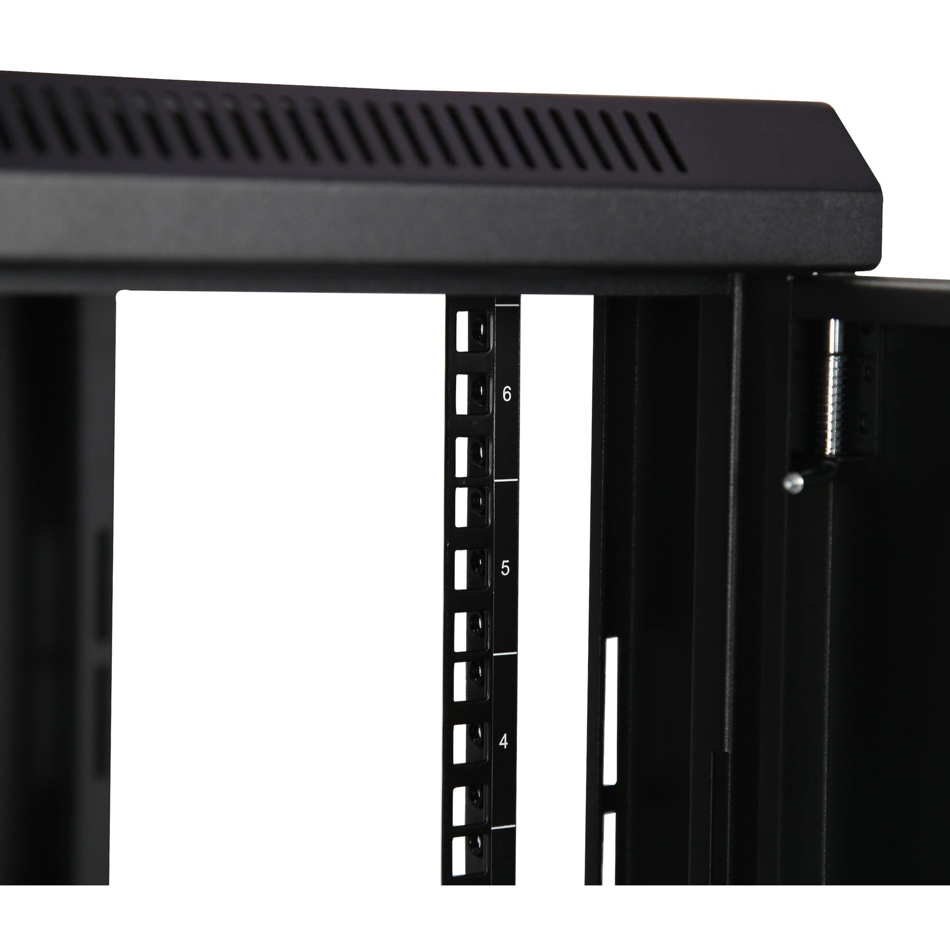 StarTech.com RK616WALM 6U Wall-Mount Server Rack Cabinet - Up to 16.9 in. Deep, Vented, Cable Management, Adjustable Mounting Rails