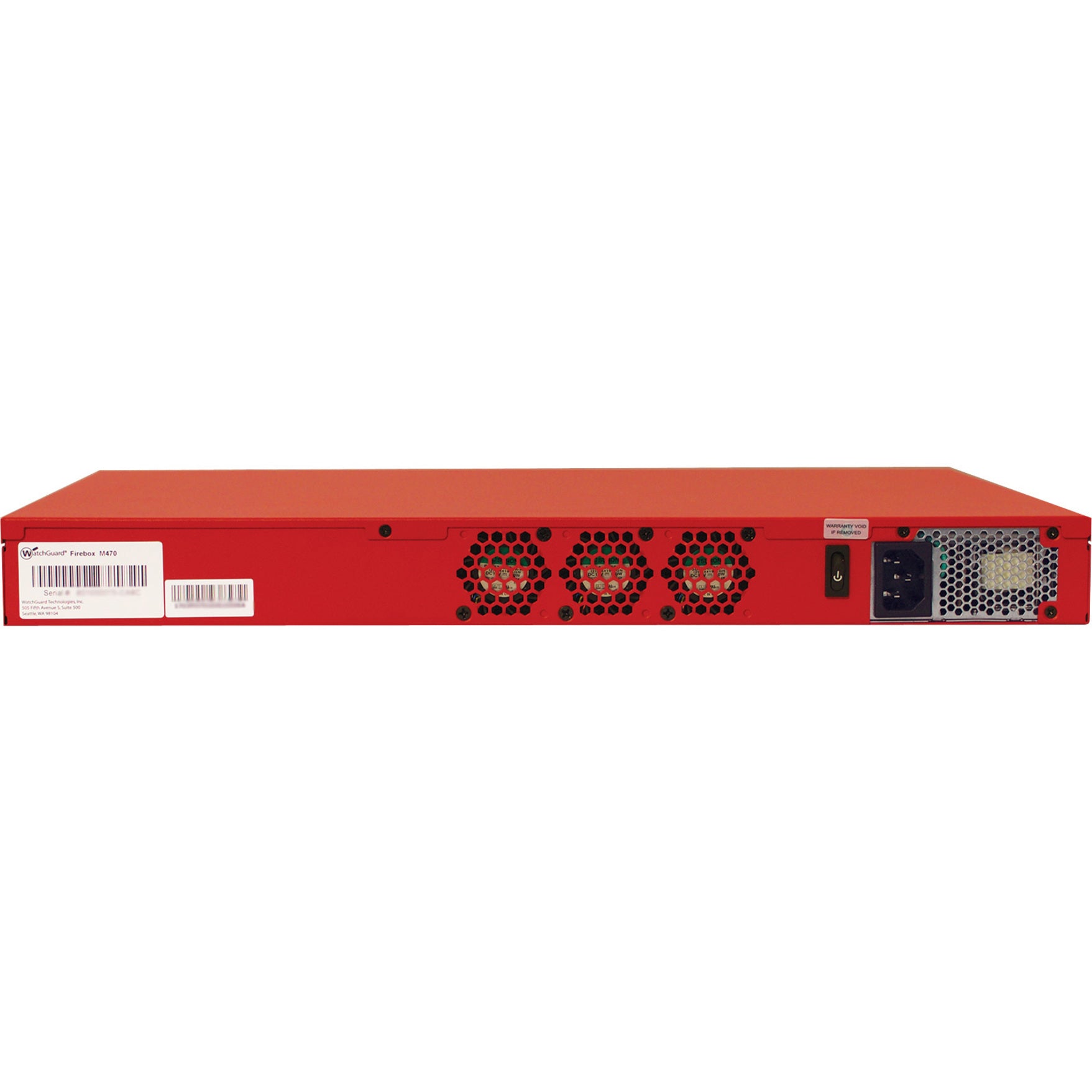 WatchGuard WGM47073 Firebox M470 High Availability Firewall, 3-yr Standard Support