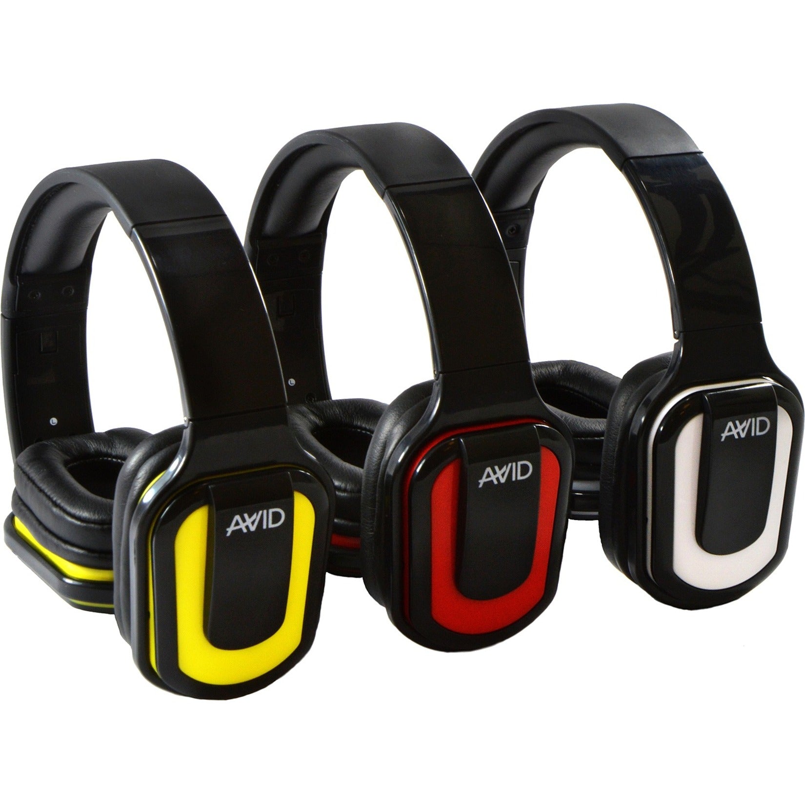 AVID 2EDU-MD66WH-SS32 AE-66 Stereo Headphone, Inline MIC, Volume Control, White