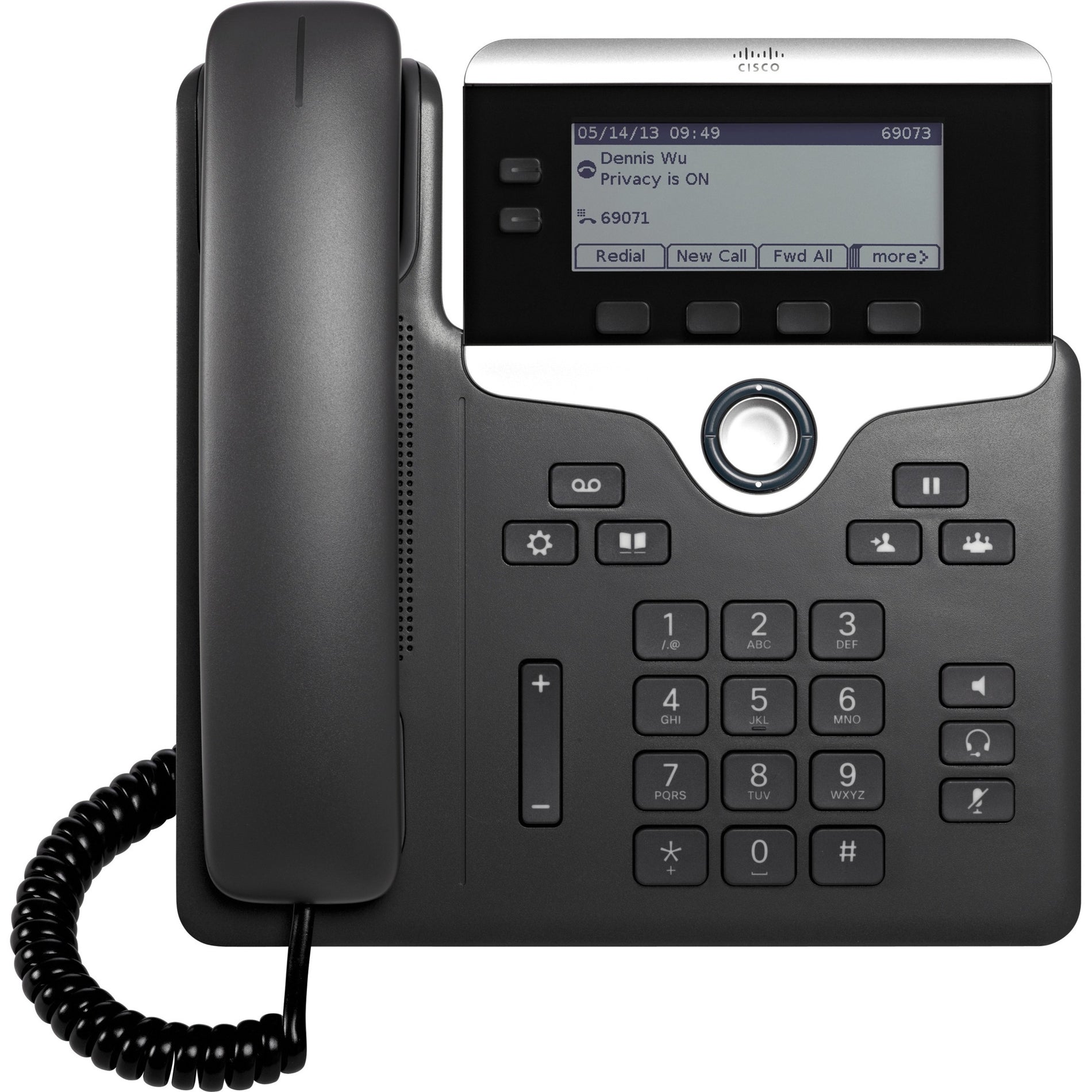 Cisco CP-7821-3PW-NA-K9= IP Phone 7821, Wall Mountable, 2 Phone Lines