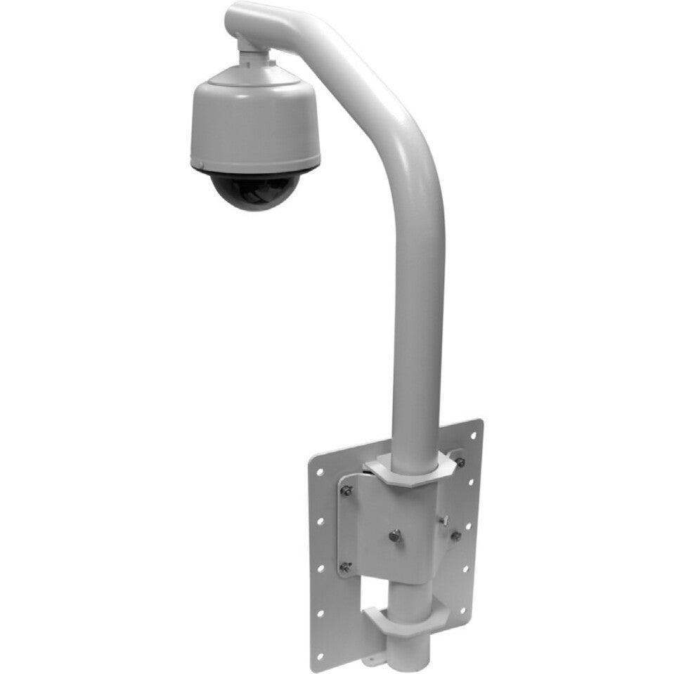 Pelco PP350 Parapet Wall Mount for Security Camera Dome, Powder Coated Gray