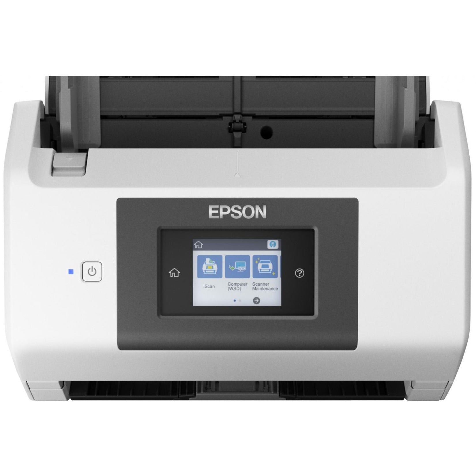 Epson B11B227201 DS-780N Network Color Document Scanner, 600 dpi Optical, Duplex Scanning, 100 Sheets ADF Capacity
