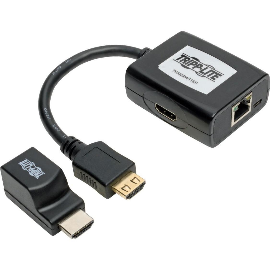 Tripp Lite B126-1P1M-U-POC HDMI über Cat5/Cat6 Extender Kit Power über Kabel 1080p @ 60 Hz TAA