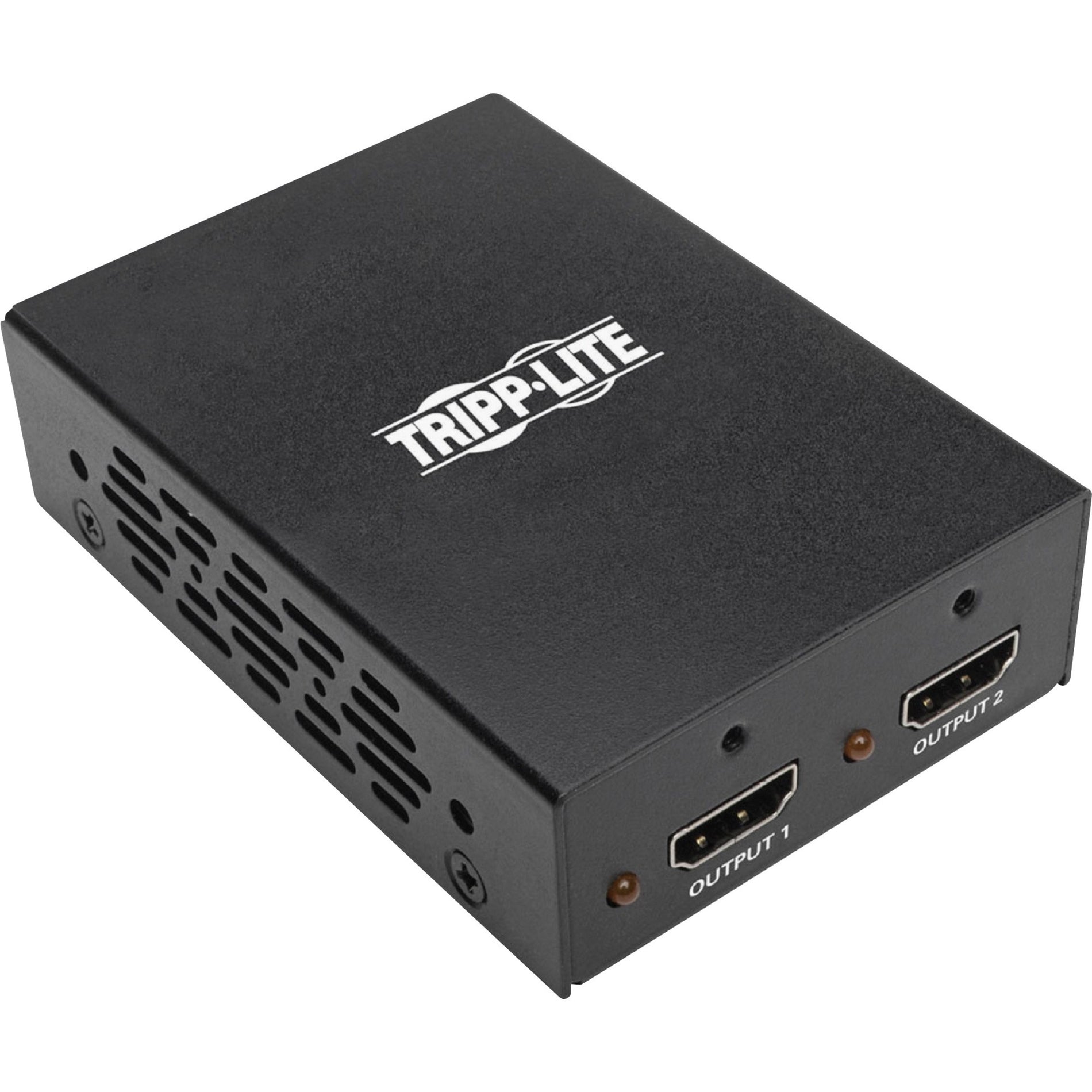 Tripp Lite B118-002-UHD-2 2-Port 4K 3D HDMI Splitter, Ultra-HD, Black