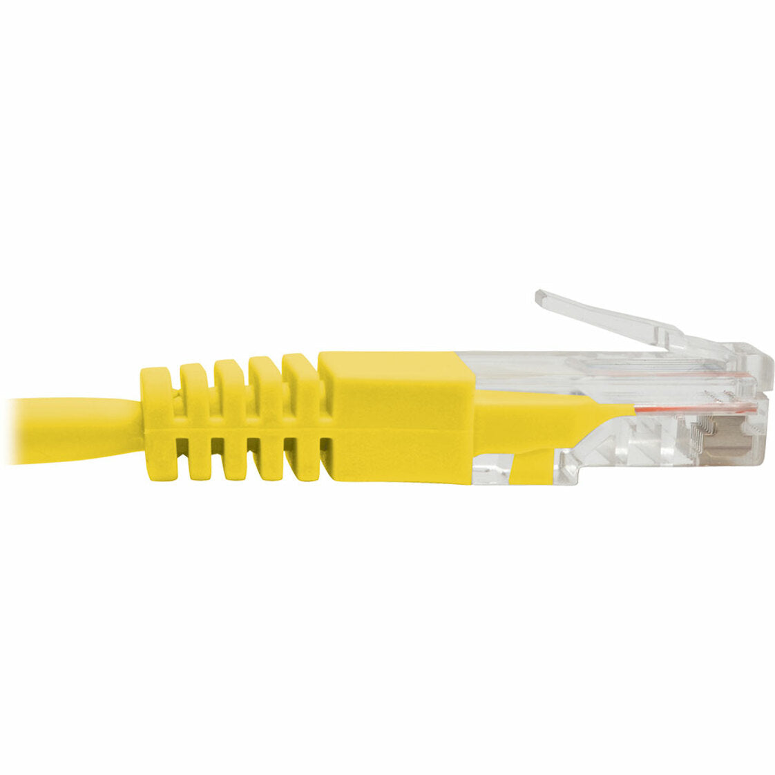 Tripp Lite N002-002-YW Cat5e 350 MHz Molded UTP Patch Cable (RJ45 M/M), Yellow, 2 ft. - High-Speed Data Transfer, Lifetime Warranty