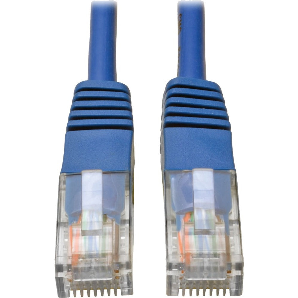 Tripp Lite N002-075-BL Cat5e 350 MHz Molded UTP Patch Cable, Blue, 75 ft.