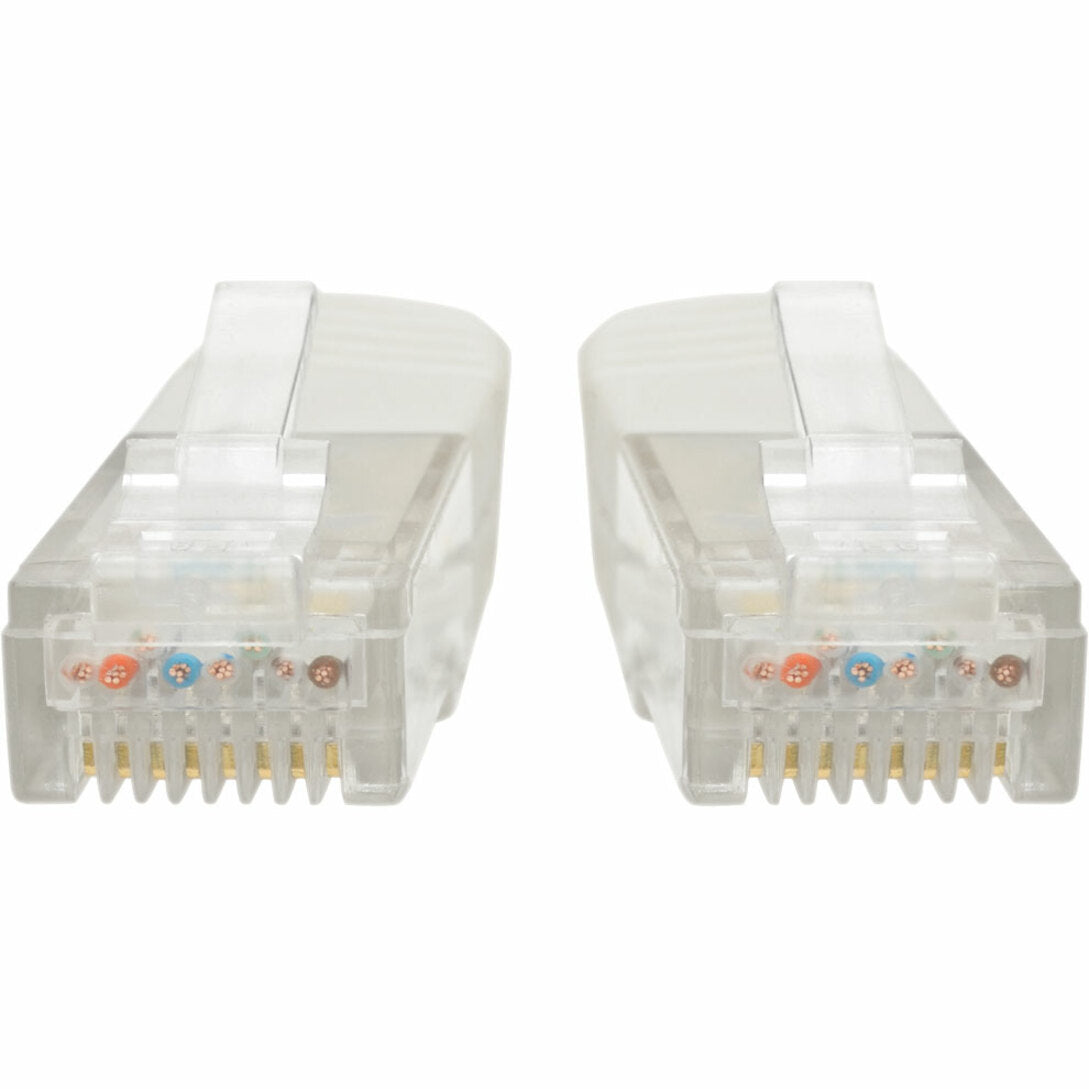 Tripp Lite N200-001-WH Premium RJ-45 Patch Network Cable, 1 ft, 1 Gbit/s Data Transfer Rate, White