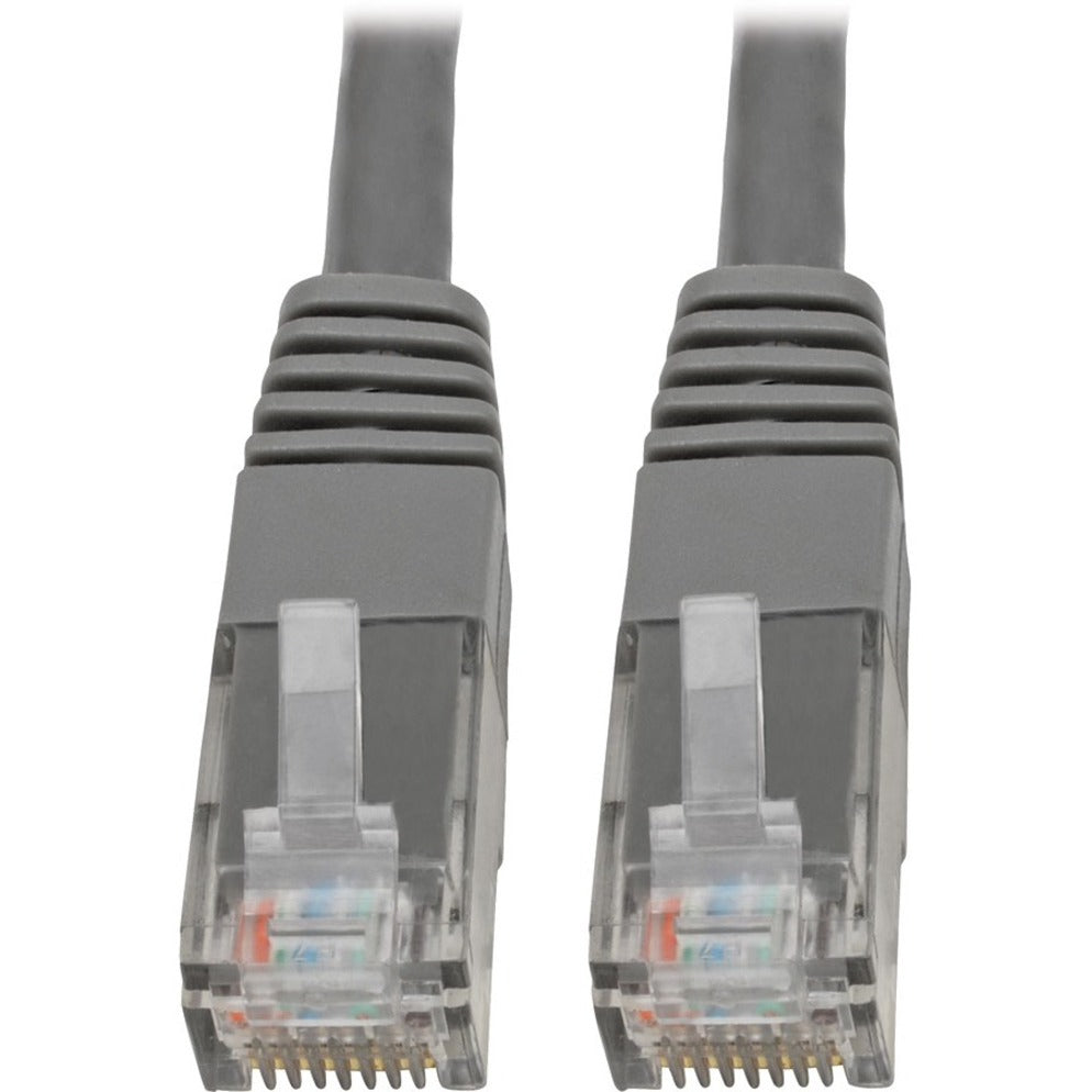 Tripp Lite N200-003-GY Premium RJ-45 Patch Network Cable, 3 ft, 1 Gbit/s Data Transfer Rate, Gray