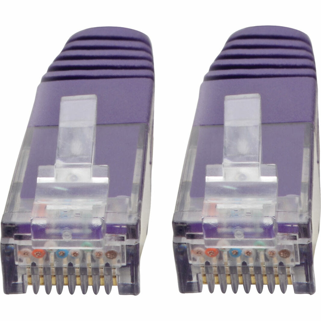 Tripp Lite N200-010-PU Premium RJ-45 Patch Network Cable, 10 ft, 1 Gbit/s Data Transfer Rate, Purple