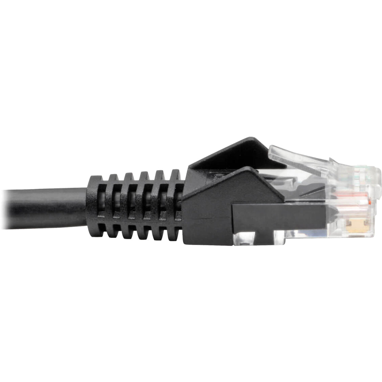 Tripp Lite N201-008-BK Cat.6 UTP Patch Network Cable, 8 ft, Gigabit, Snagless, Black