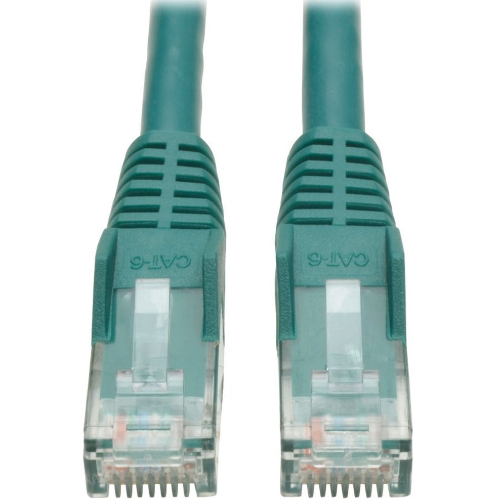 Tripp Lite N201-035-GN Cat.6 UTP Patch Network Cable, 35ft Green, 1 Gbit/s Data Transfer Rate