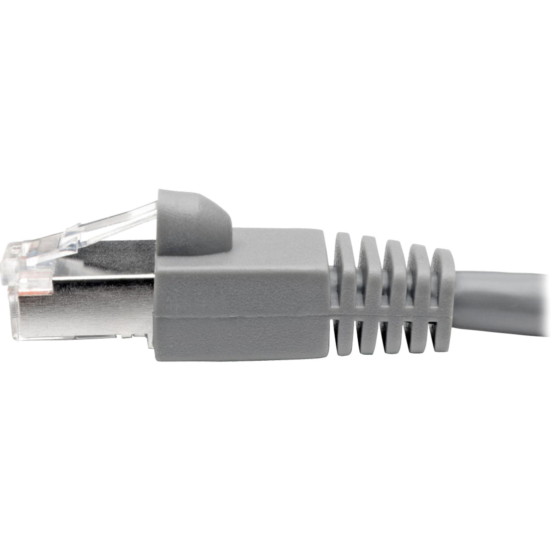 Tripp Lite N262-003-GY Cat.6a STP Patch Network Cable, 3 ft, 10G, Shielded, Gray