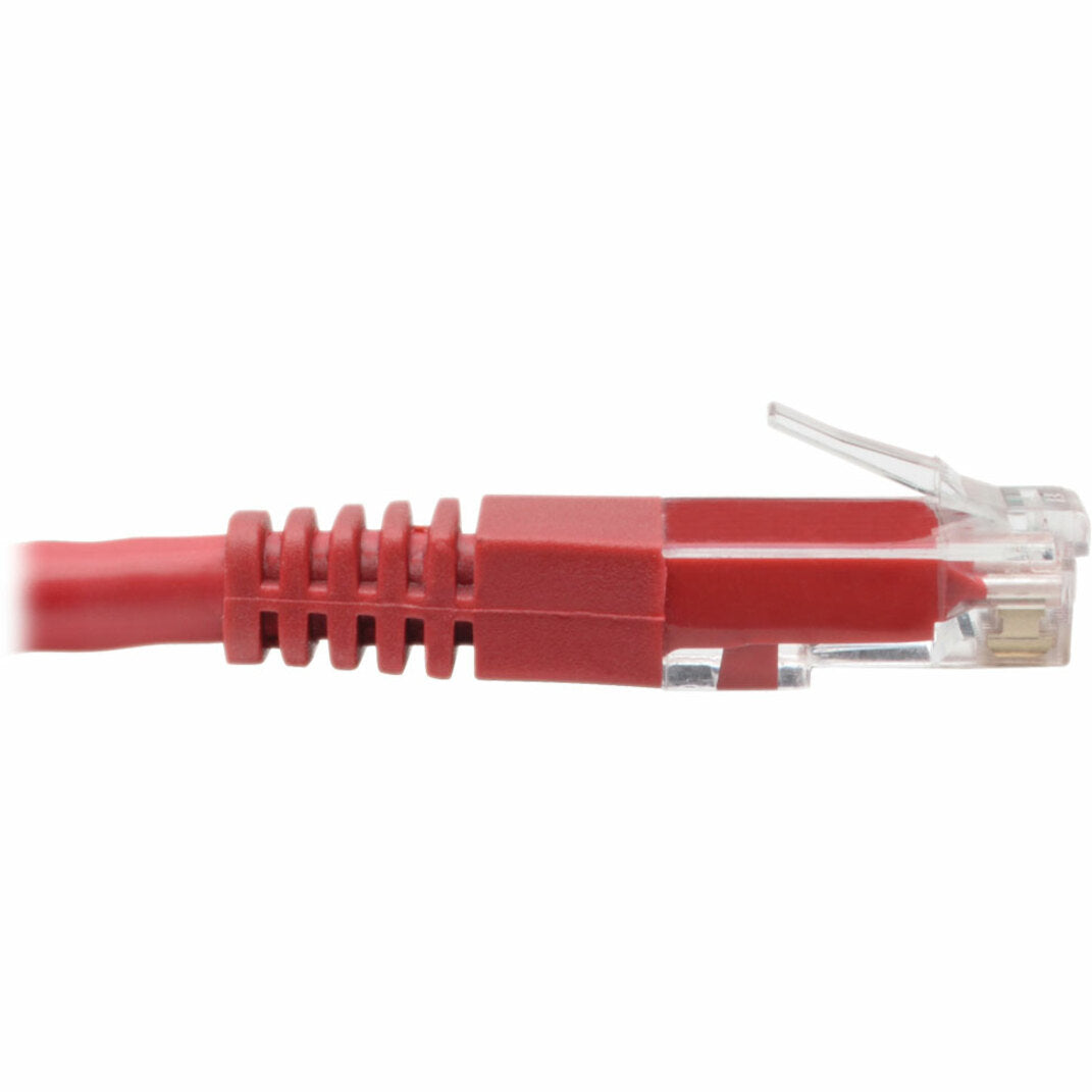 Tripp Lite N200-007-RD Premium RJ-45 Patch Network Cable, 7 ft, Corrosion Resistant, Flexible, Red