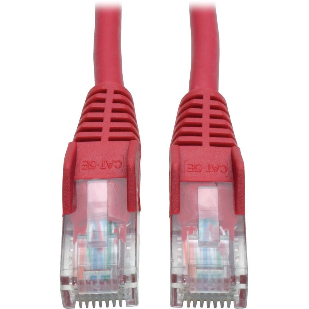 Tripp Lite N001-006-RD Cat5e 350 MHz Snagless Molded UTP Patch Cable, Red, 6 ft.