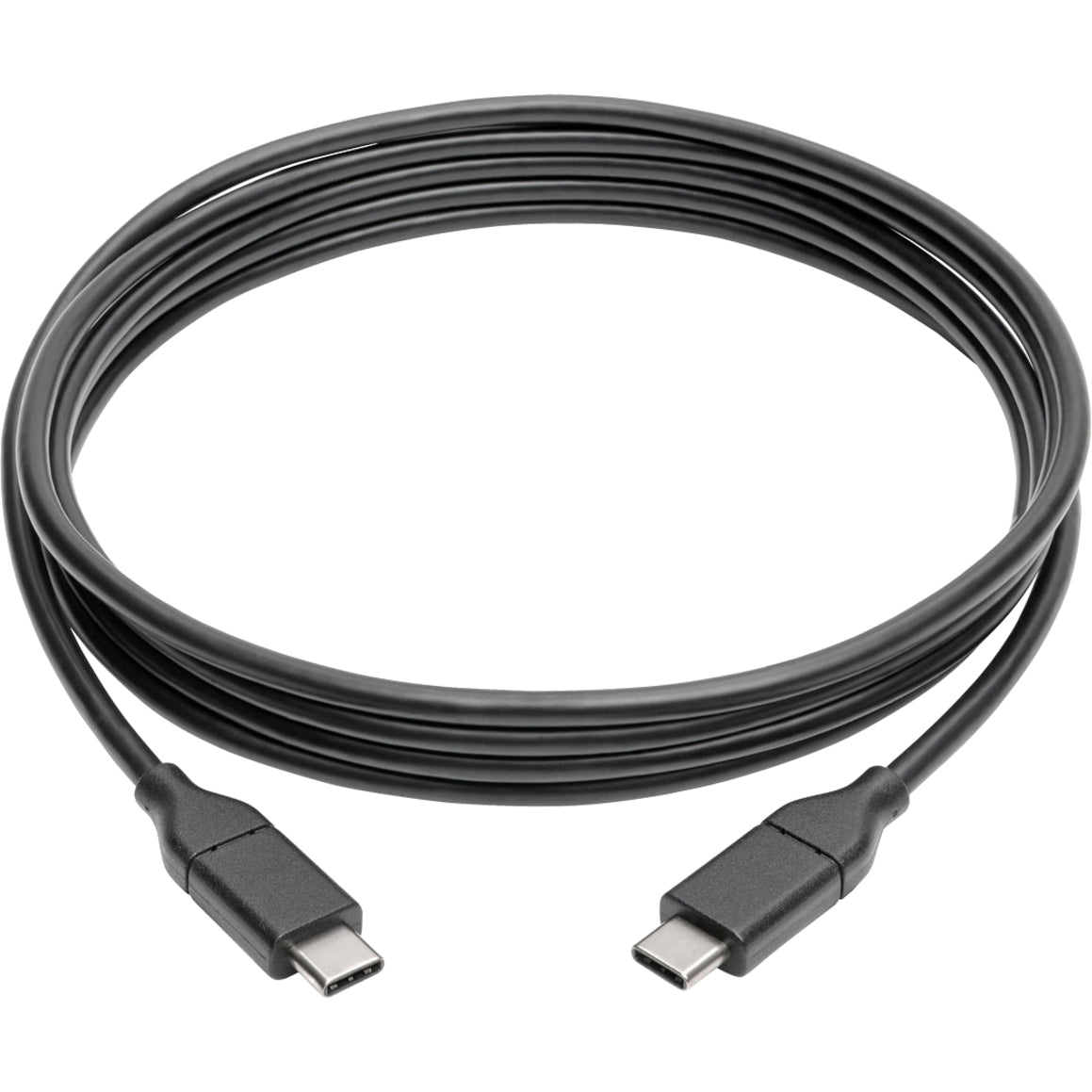 Tripp Lite U040-006-C-5A USB 2.0 Hi-Speed Cable with 5A Rating, USB-C to USB-C (M/M), 6 ft., Molded, Corrosion Resistant, Strain Relief, EMI/RF Protection, Reversible