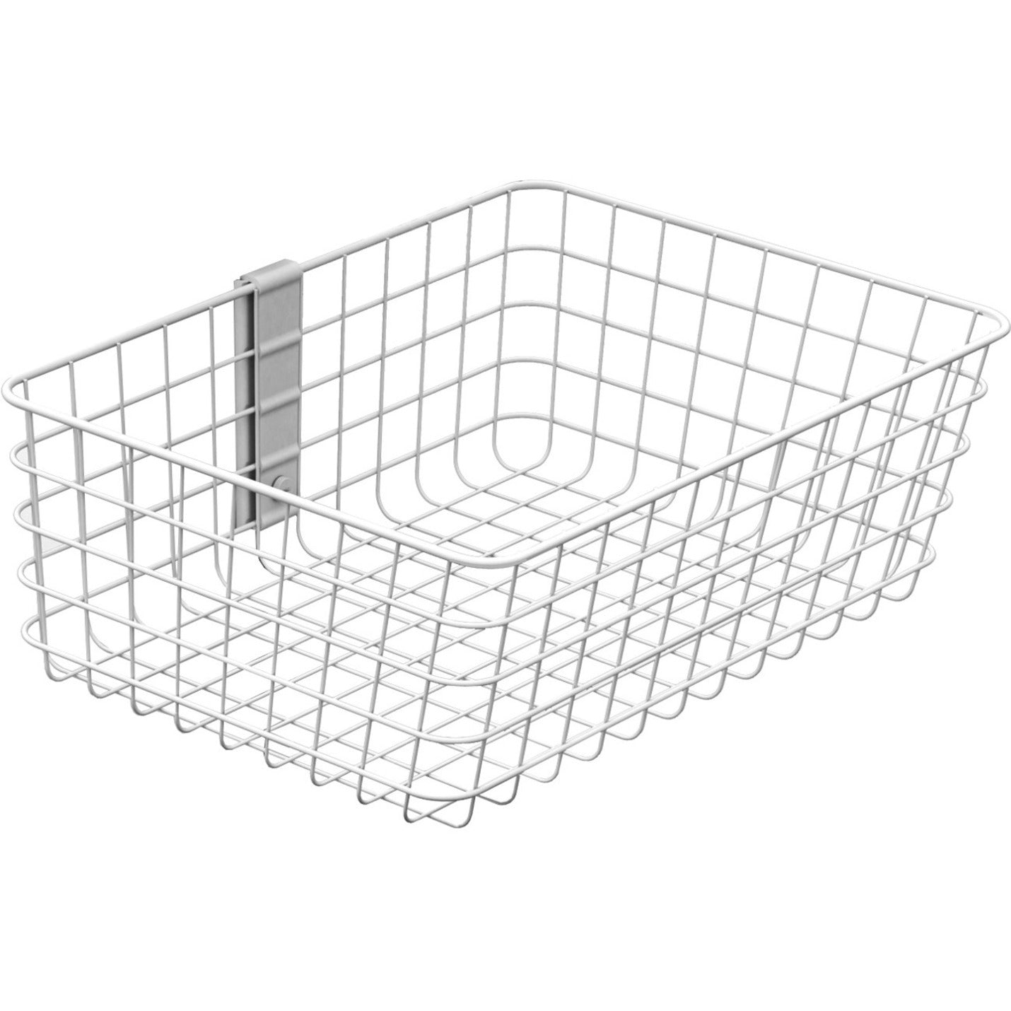 Ergotron 98-135-216 SV Wire Basket, Large, White, 5 lb Maximum Weight Capacity