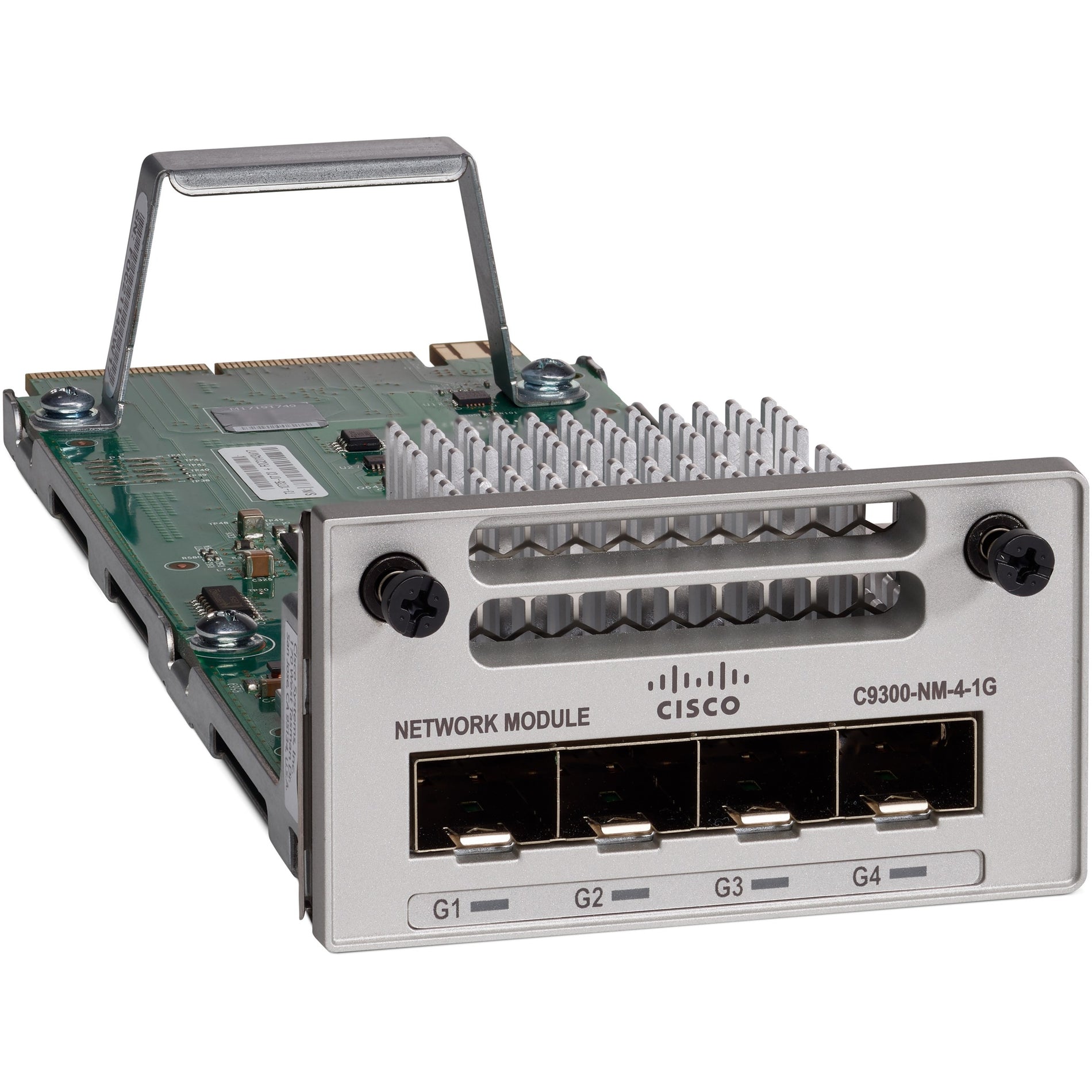 Cisco C9300-NM-4G Catalyst 9300 4 x 1GE Network Module, Gigabit Ethernet Plug-in Module