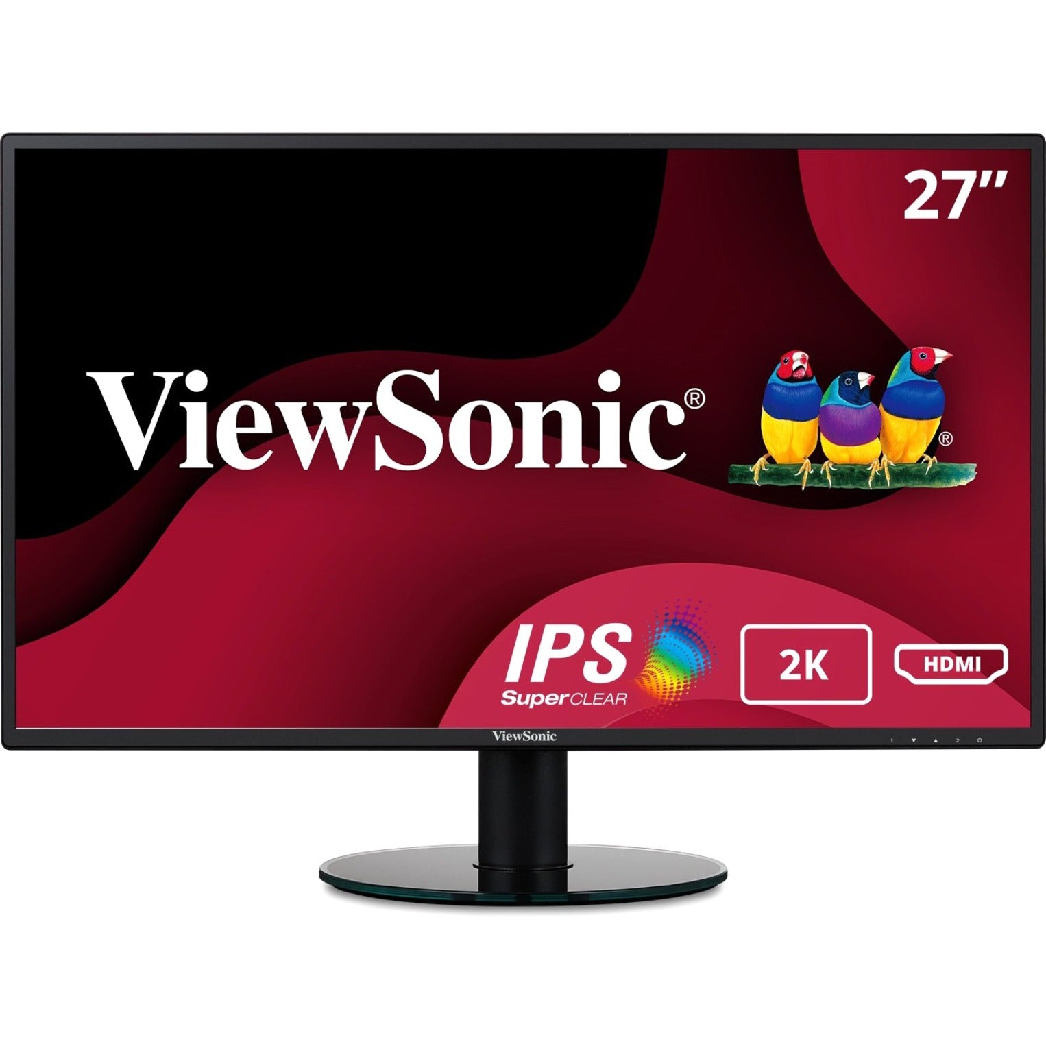 ViewSonic VA2719-2K-SMHD 27 WQHD Monitor, HDMI, SuperClear IPS-Type Panel Technology