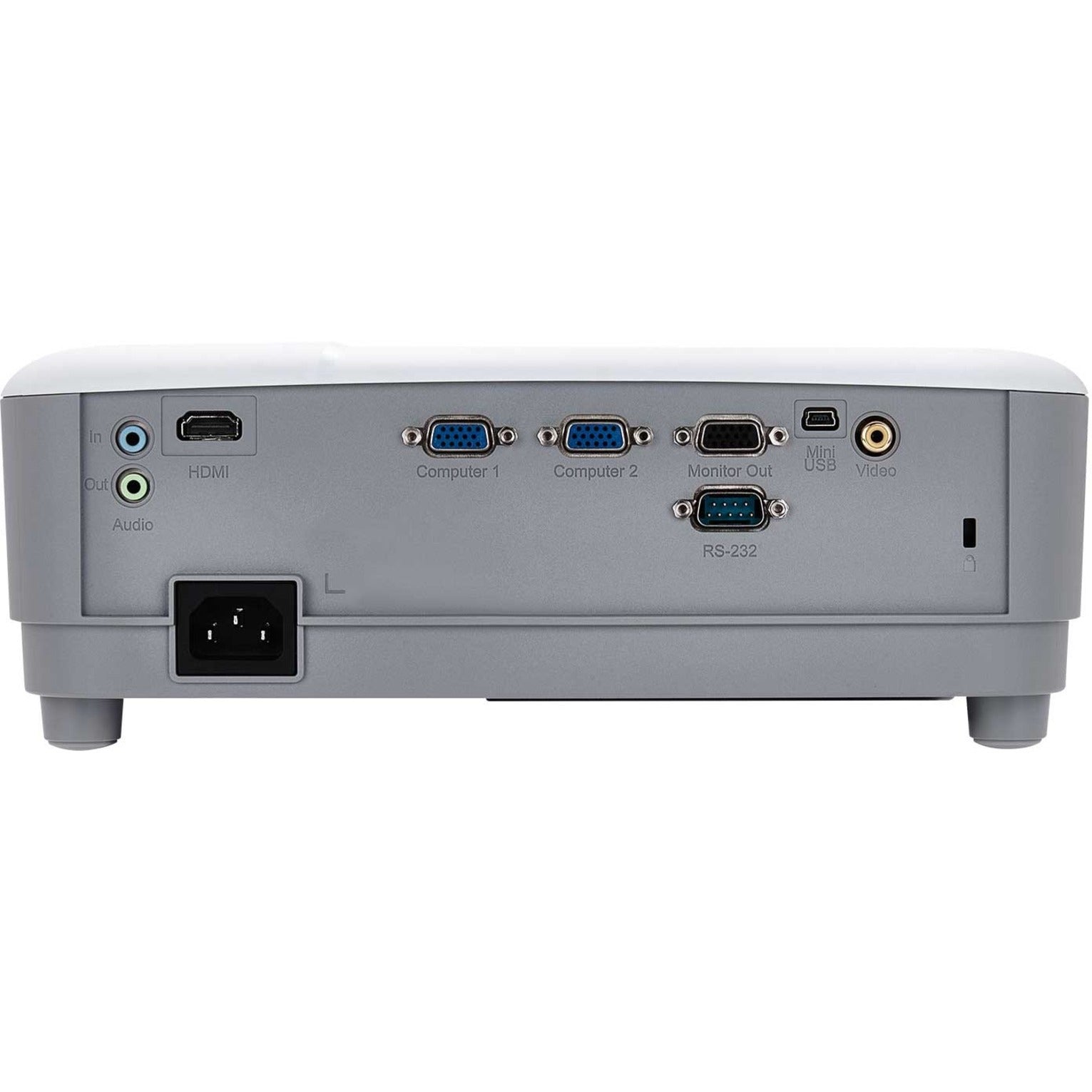 ViewSonic PA503W WXGA DLP Projector, 3600 Lumens, HDMI, VGA, USB, 3D Ready