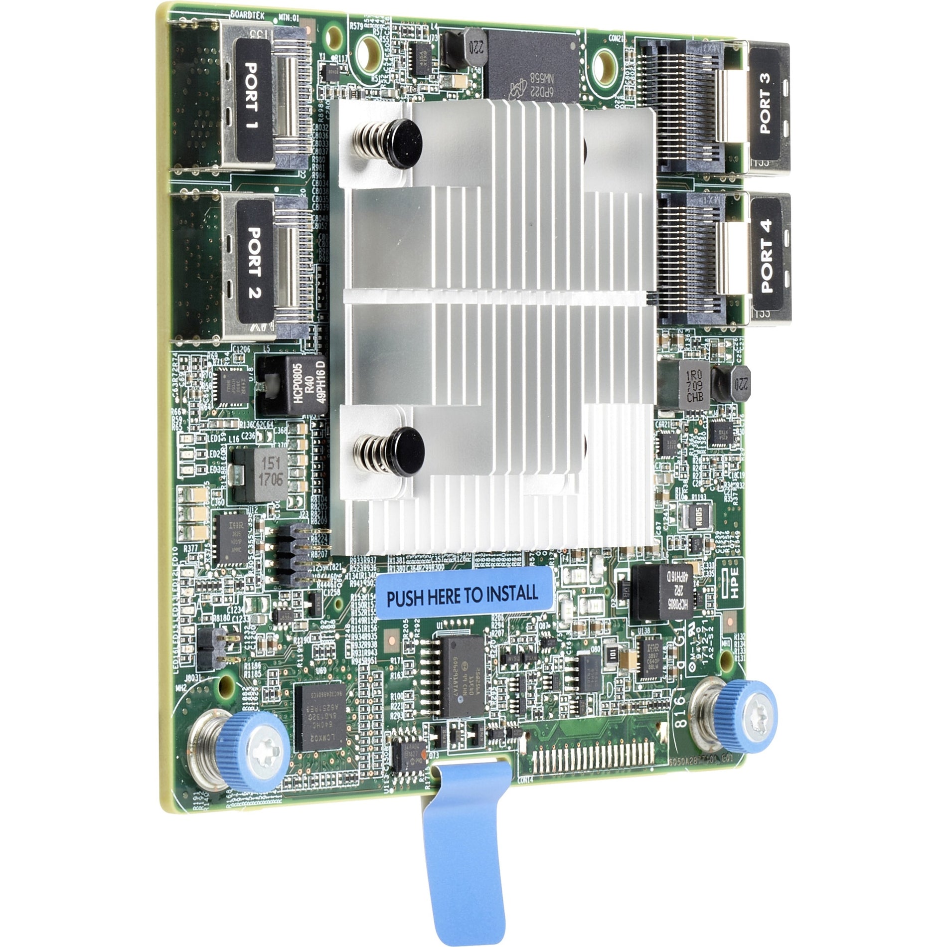 HPE 804338-B21 Smart Array P816i-a SR Gen10 Controller, 12Gb/s SAS, 4GB Cache Memory