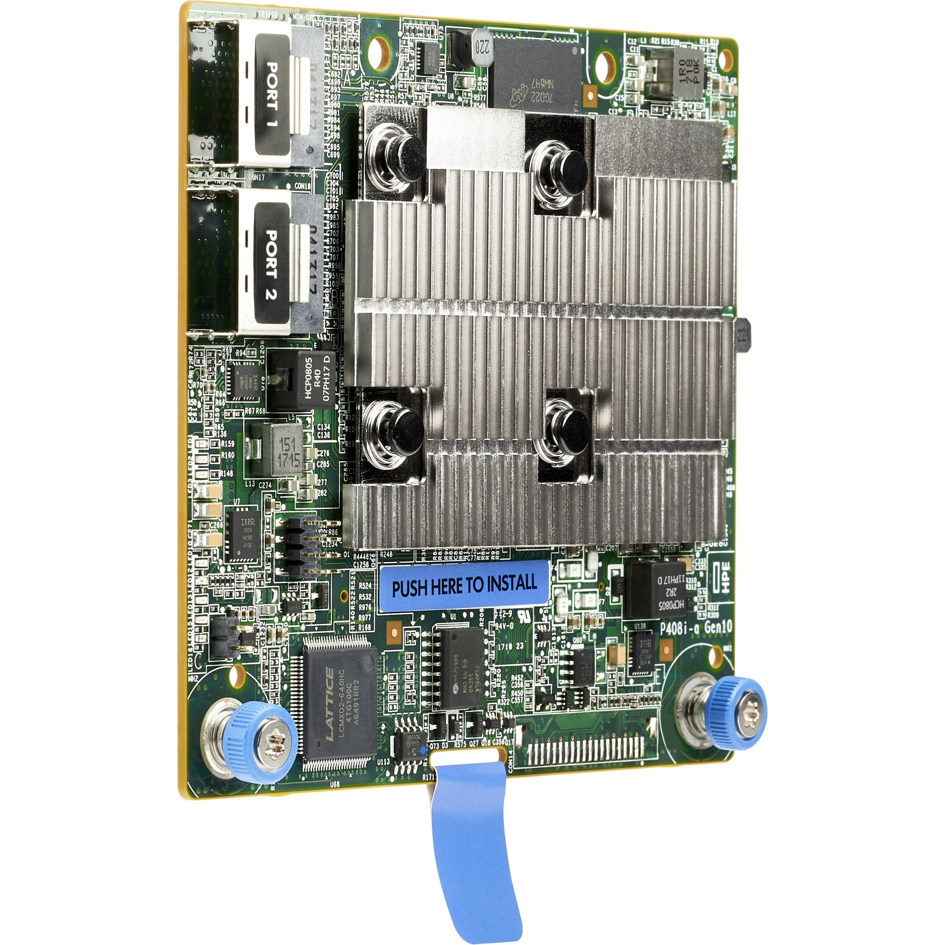 HPE 869081-B21 Smart Array P408i-a SR Gen10 Controller, 12Gb/s SAS, 2GB Cache Memory