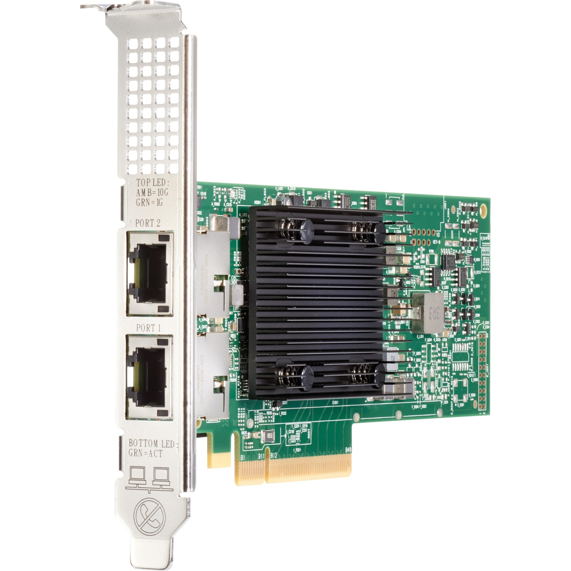 HPE 813661-B21 Ethernet 10Gb 2-port 535T Adapter, 10GBase-T, Twisted Pair