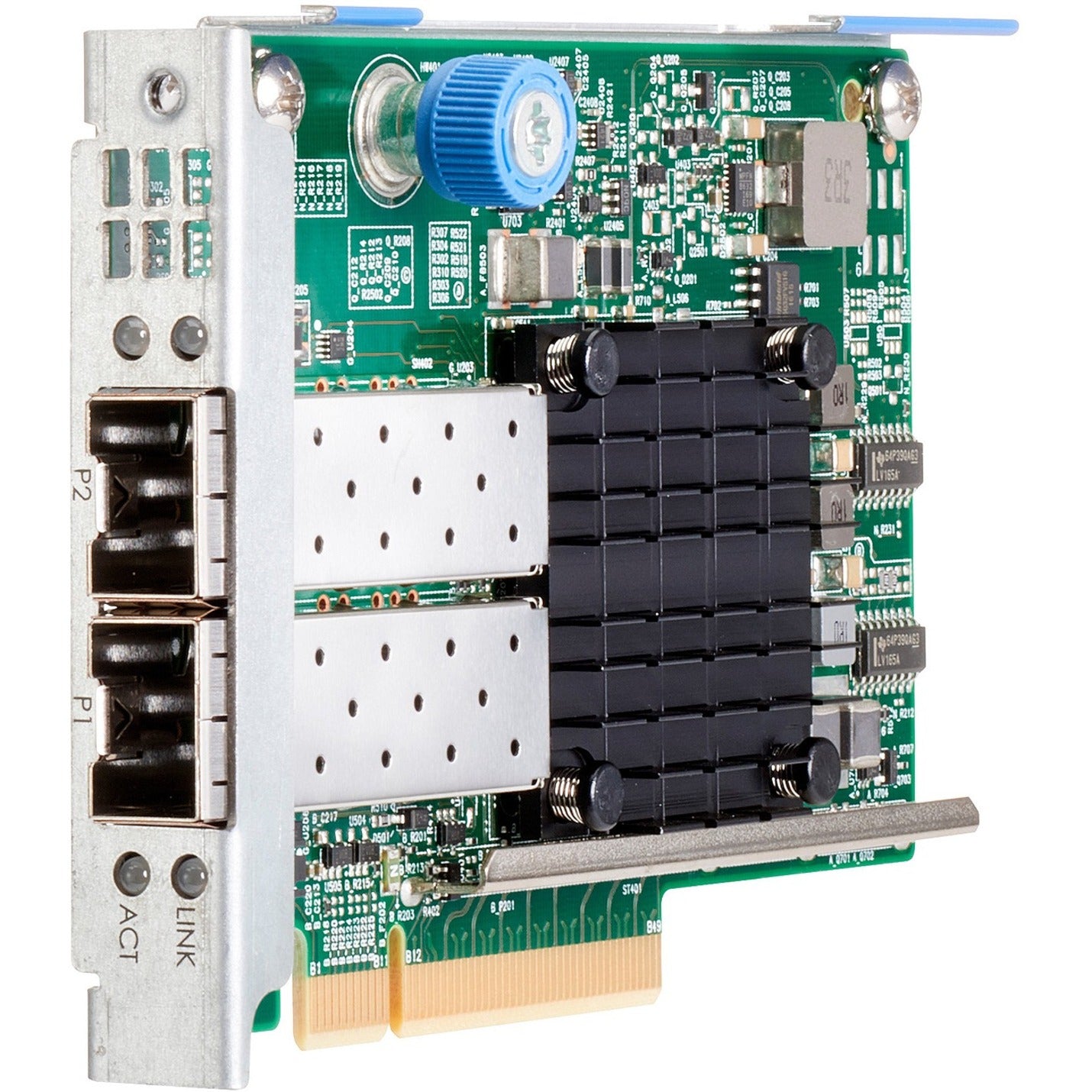 HPE 817709-B21 Ethernet 10/25Gb 2-Port 631FLR-SFP28 Adapter, PCI Express 3.0 x8, Optical Fiber