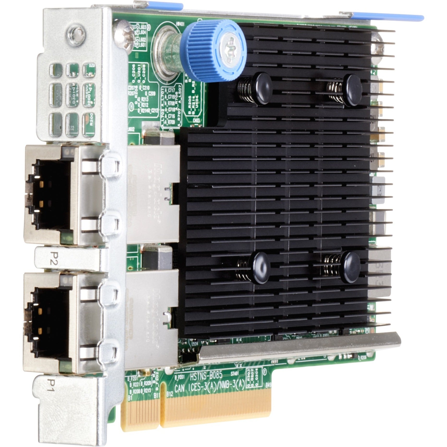 HPE 817721-B21 Ethernet 10Gb 2-port 535FLR-T Adapter, PCI Express 3.0 x8, Twisted Pair