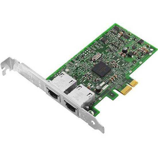 Lenovo 7ZT7A00482 ThinkSystem Broadcom NetXtreme PCIe 1Gb 2-Port RJ45 Ethernet Adapter, Gigabit Ethernet Card