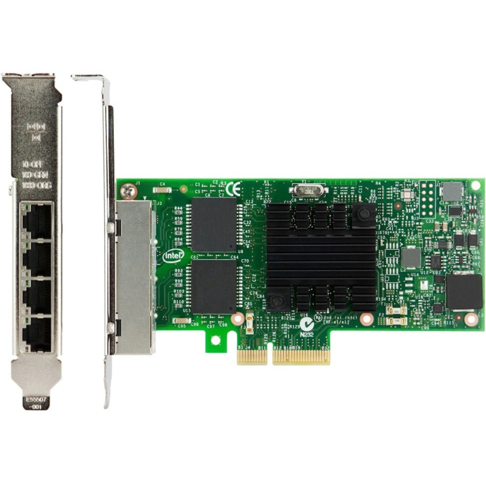 Lenovo 7ZT7A00535 ThinkSystem I350-T4 PCIe 1Gb 4-Port RJ45 Ethernet Adapter By Intel, Gigabit Ethernet Card